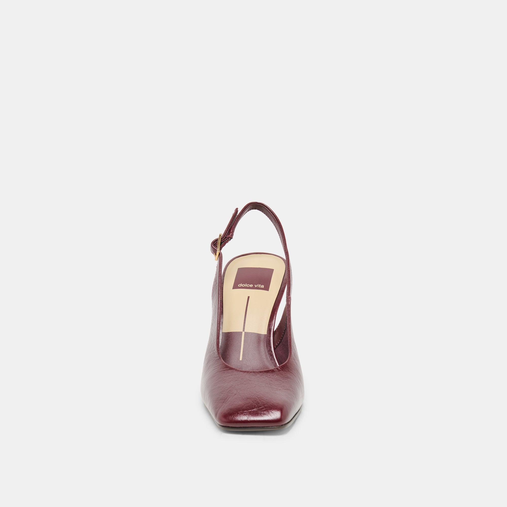 GESSIA HEELS OXBLOOD CRINKLE PATENT - Image 6