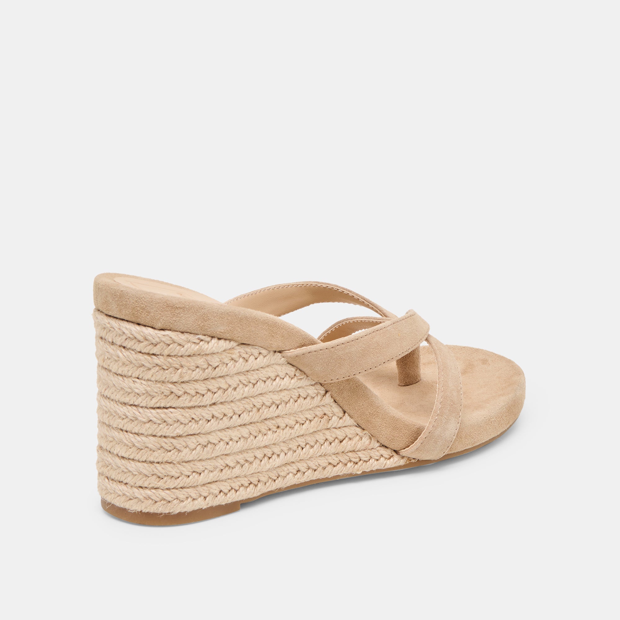 HELAN ESPADRILLE WEDGES CAMEL SUEDE - Image 3