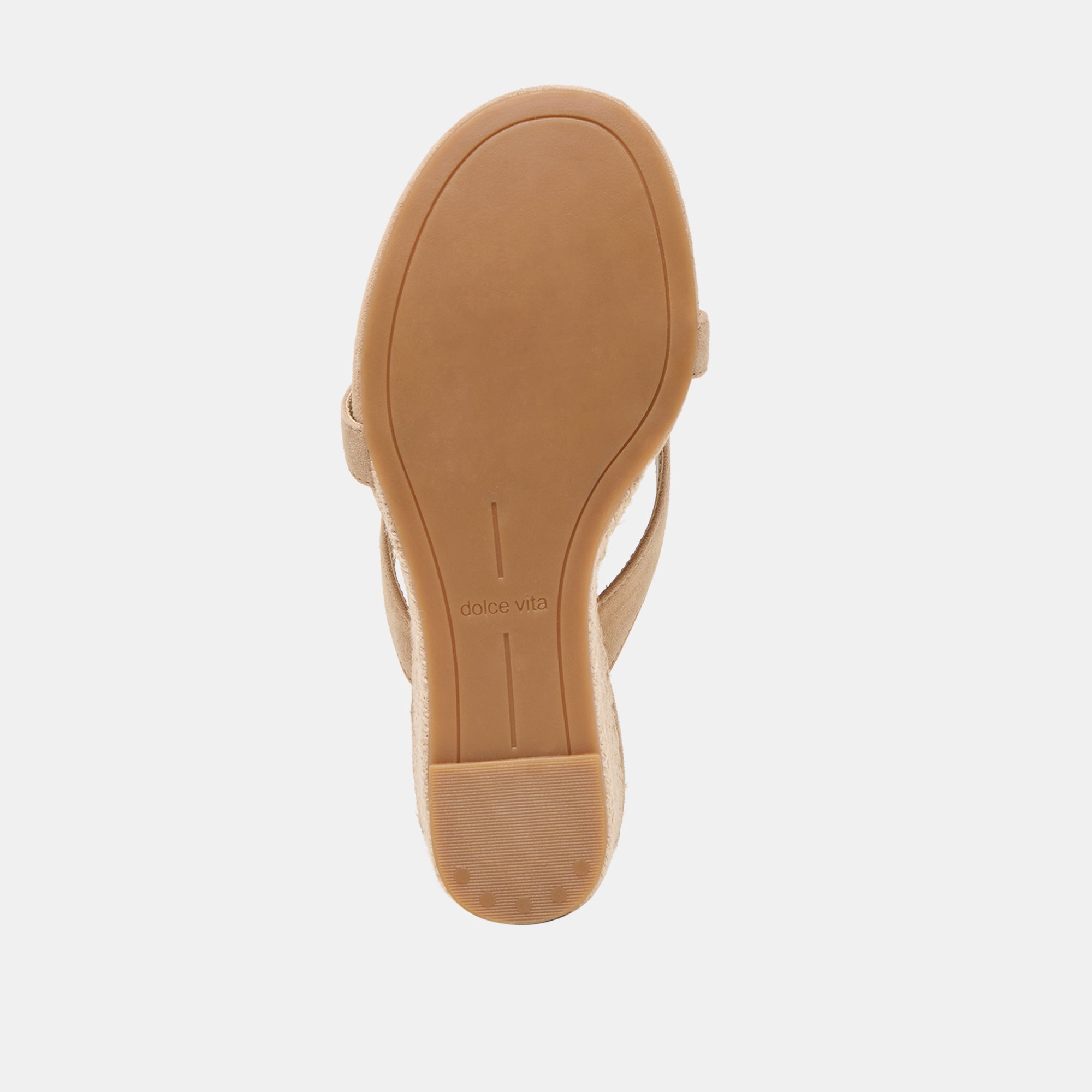 HELAN ESPADRILLE WEDGES CAMEL SUEDE - Image 9