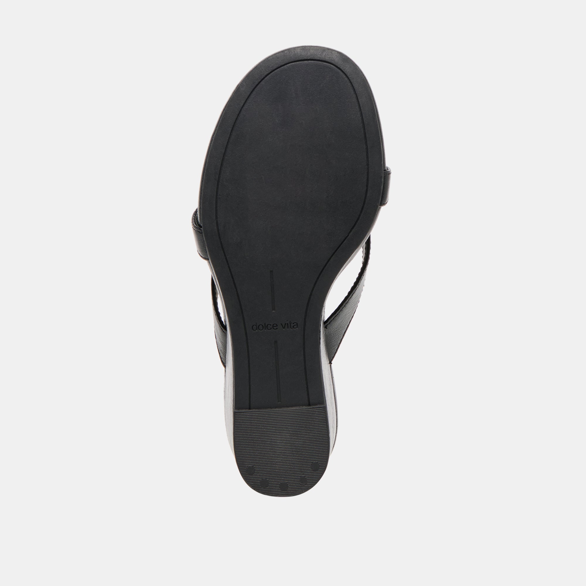 HELAN WEDGES BLACK LEATHER - Image 11