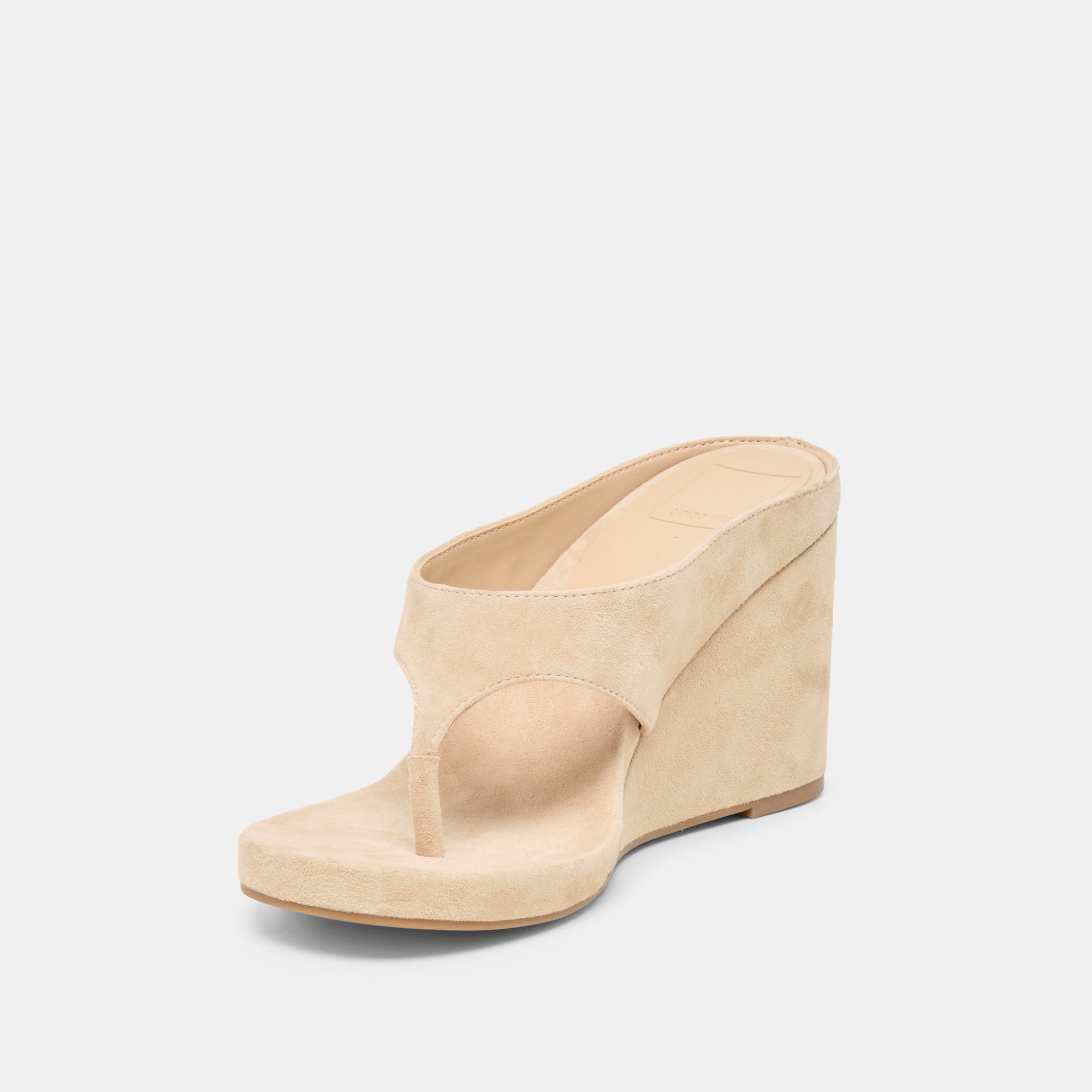 HINNA WEDGES CAMEL SUEDE - Image 6
