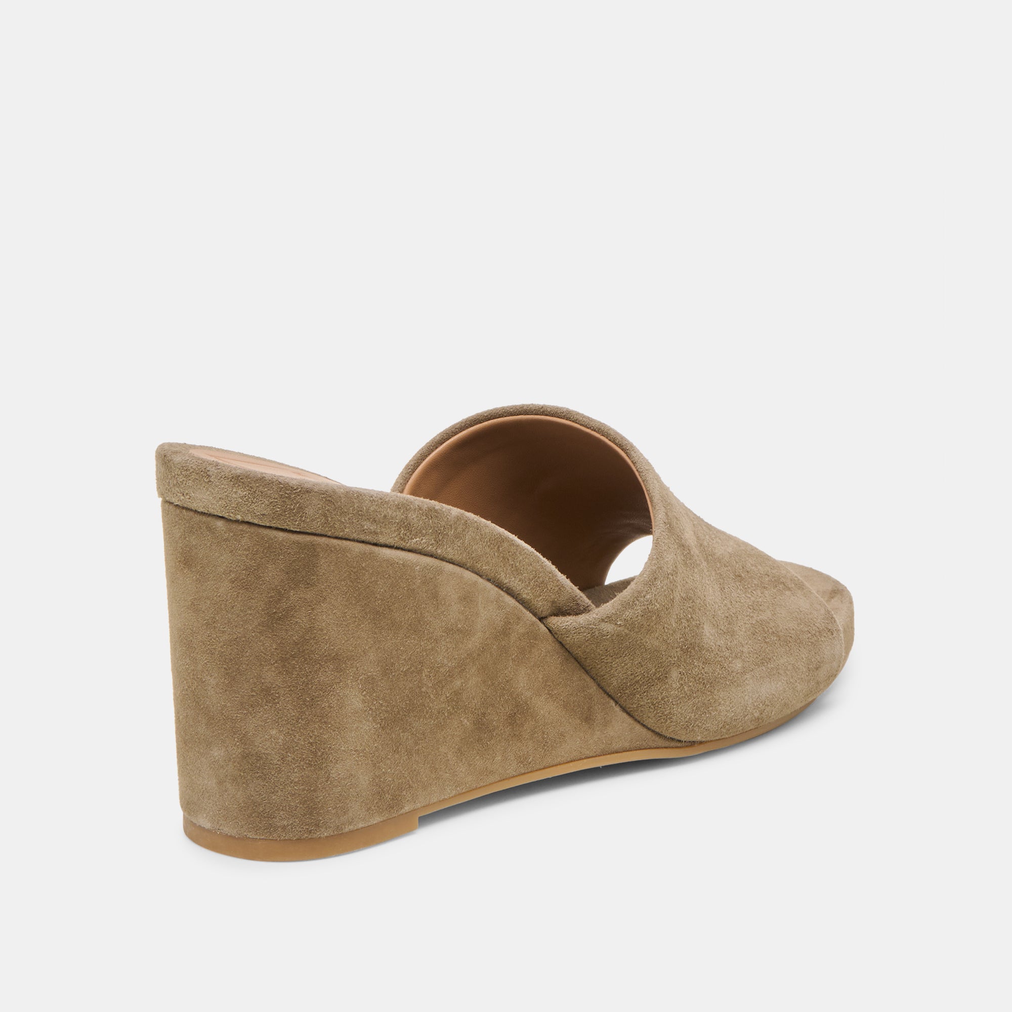 HOLTA WEDGES OLIVE SUEDE - Image 5