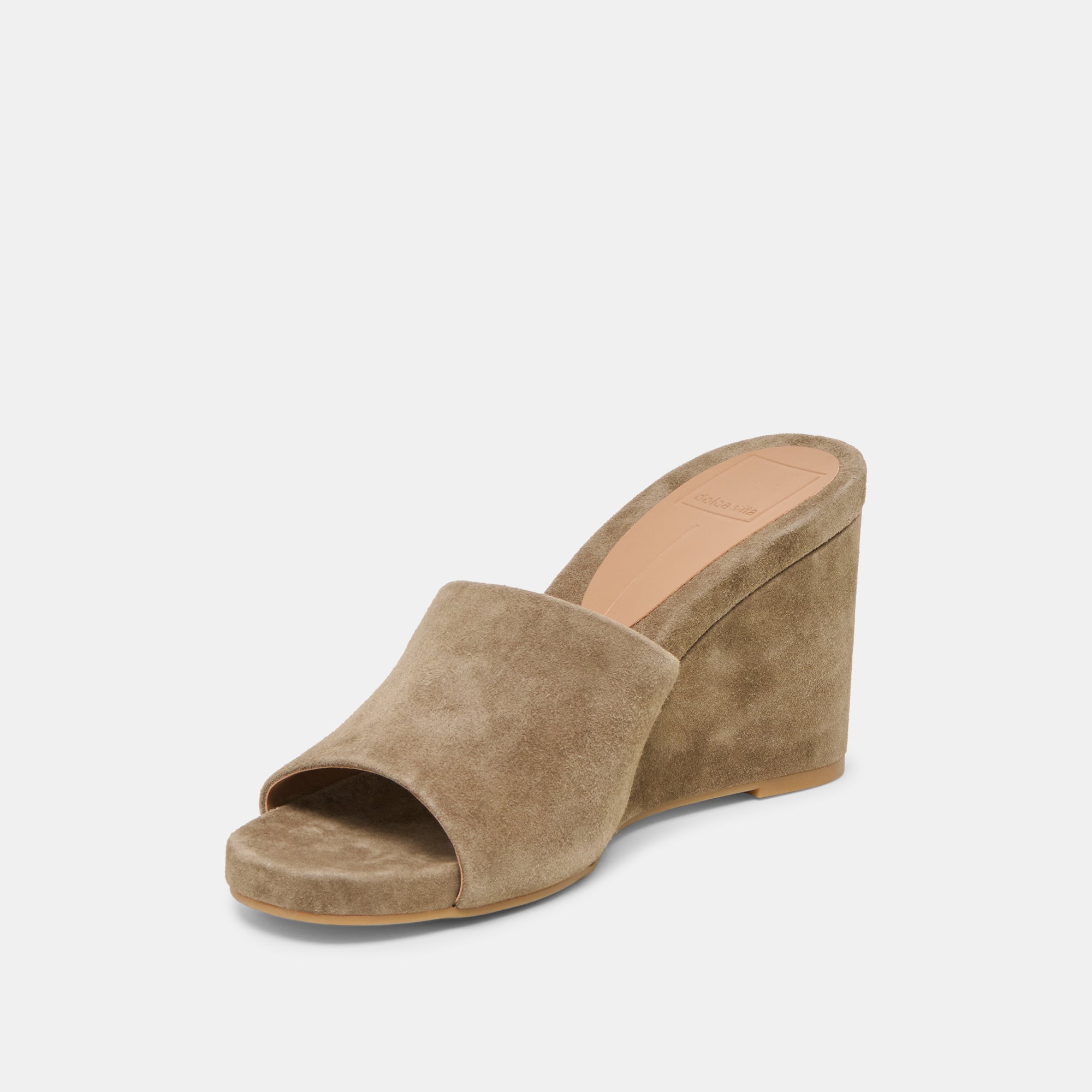 HOLTA WEDGES OLIVE SUEDE - Image 6