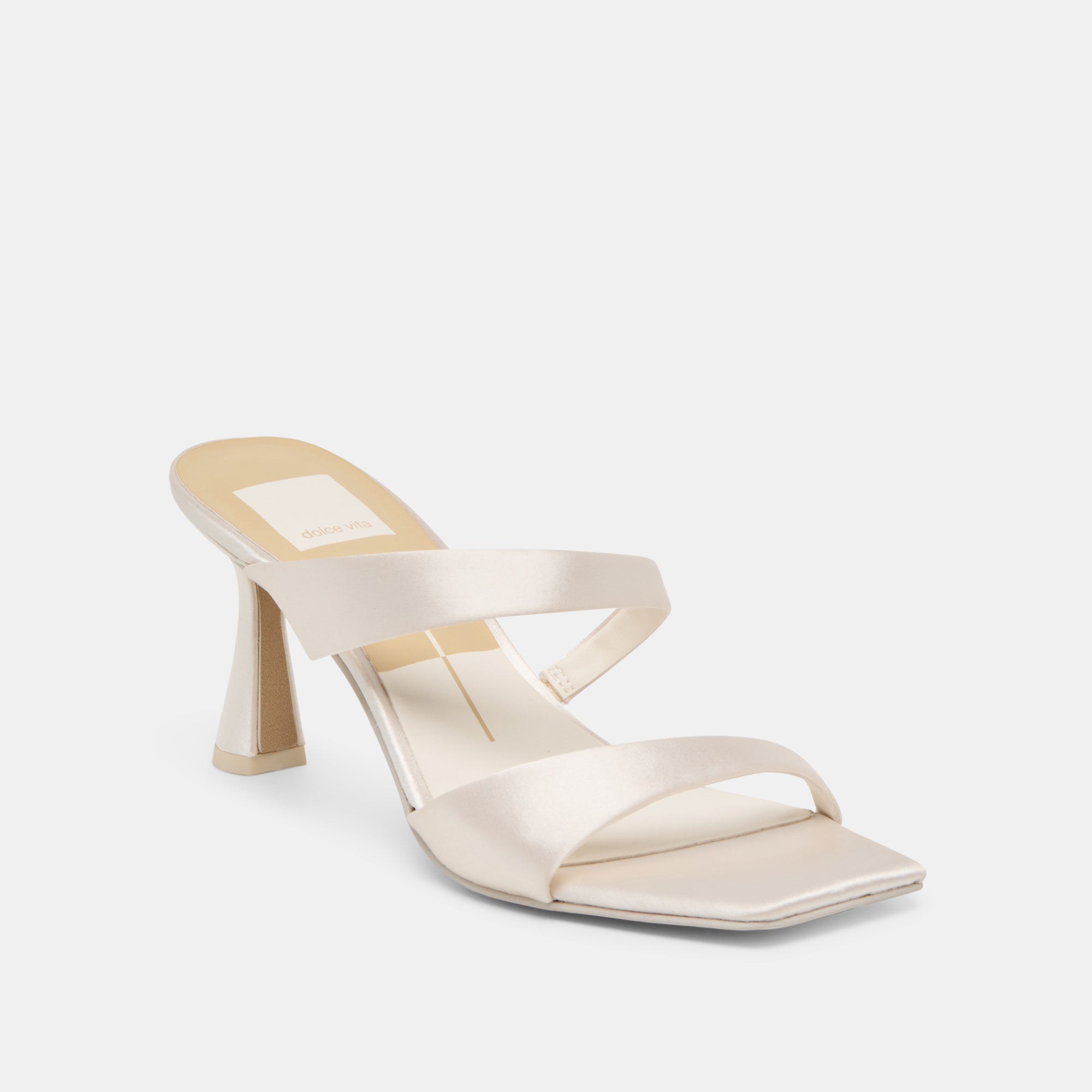 ICELYN HEELS IVORY SATIN - Image 3