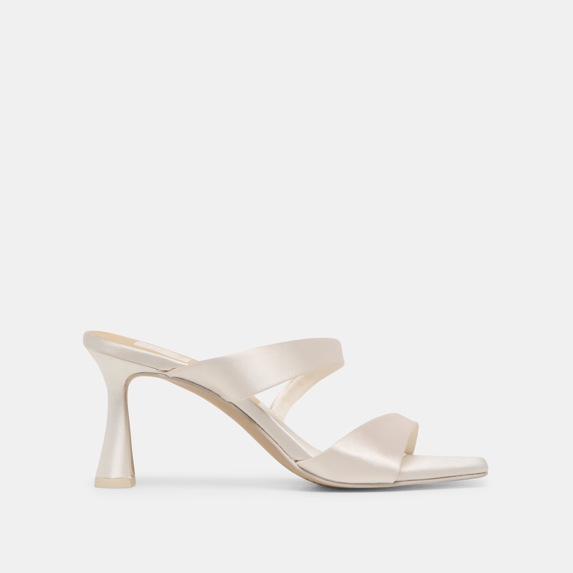 ICELYN HEELS IVORY SATIN