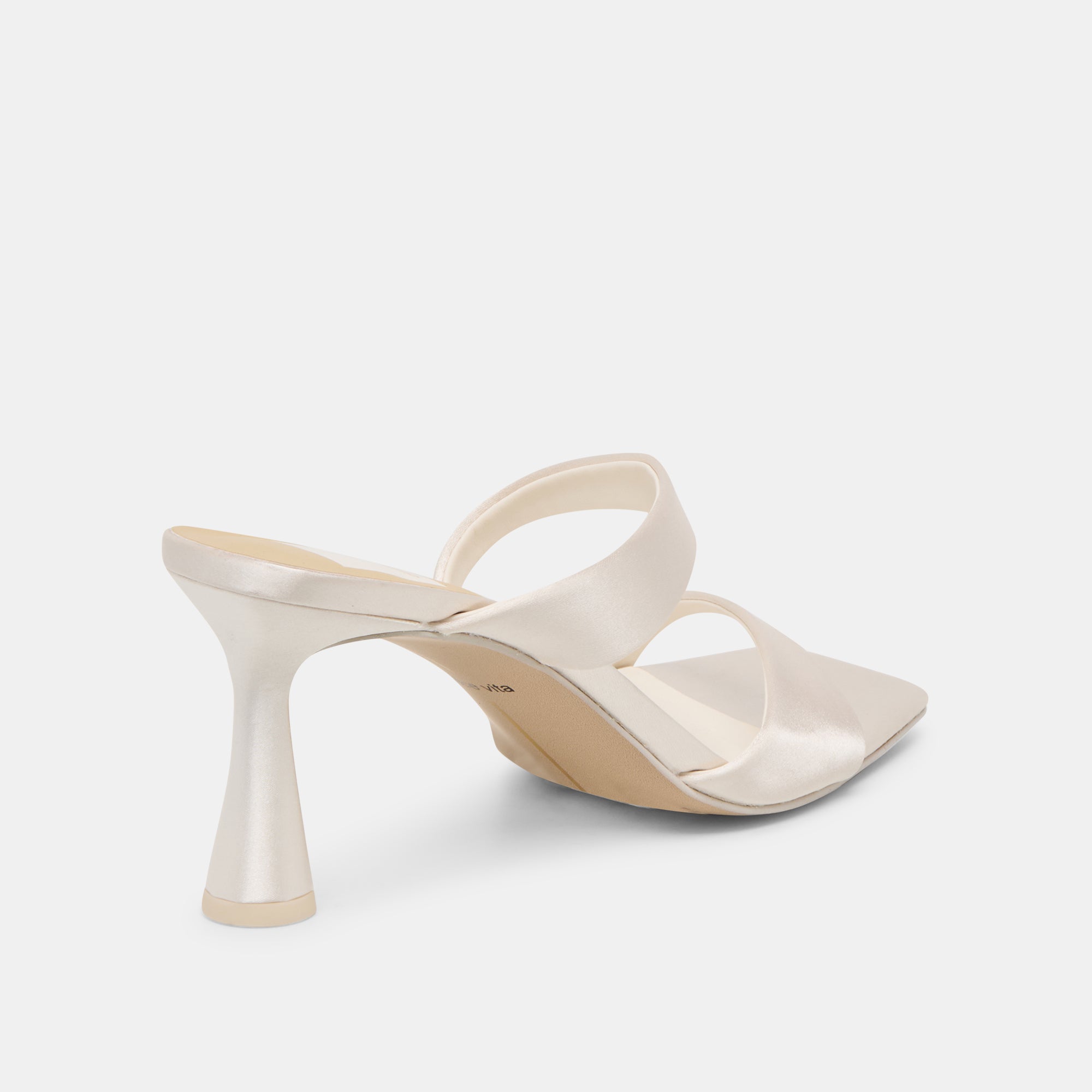 ICELYN HEELS IVORY SATIN - Image 5