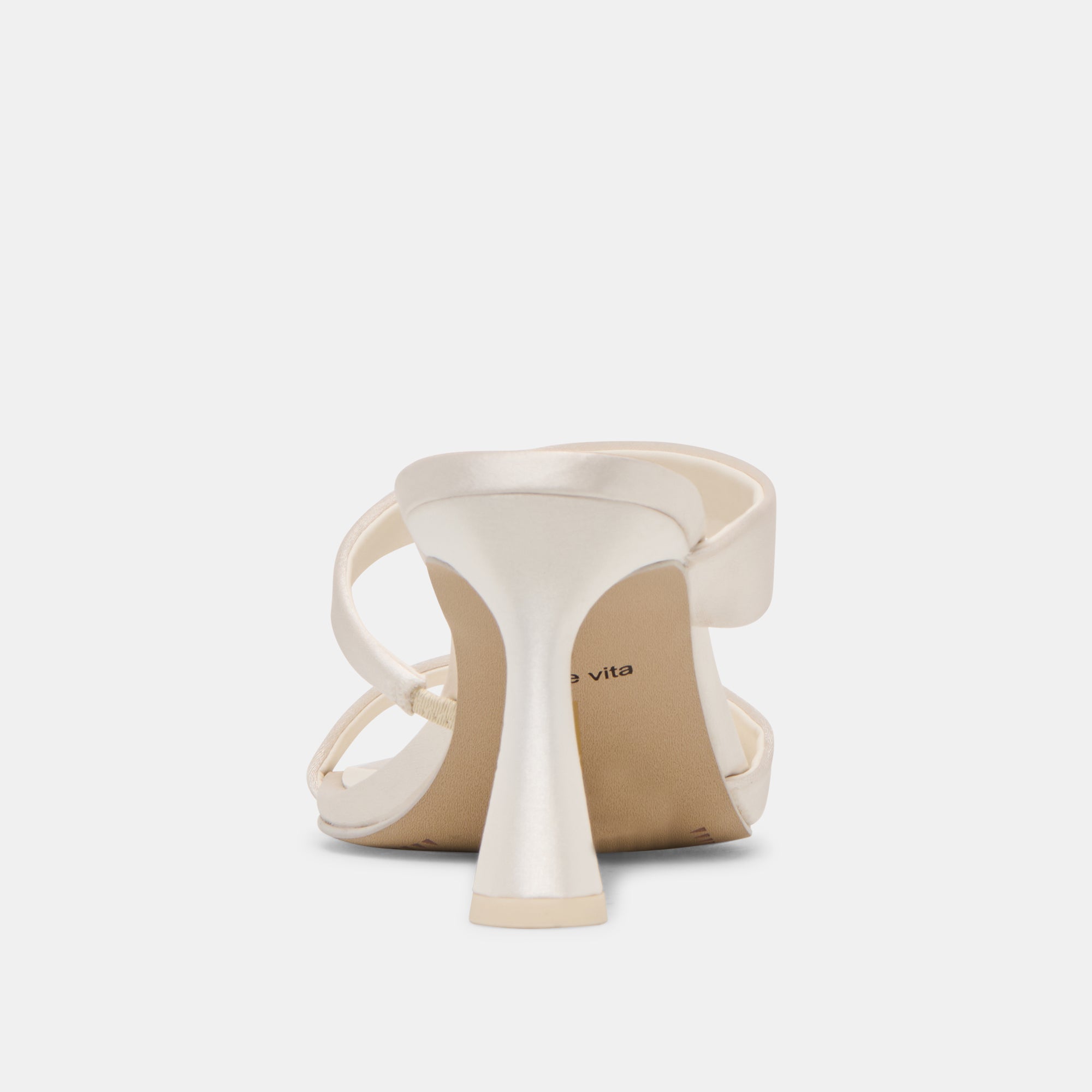 ICELYN HEELS IVORY SATIN - Image 9