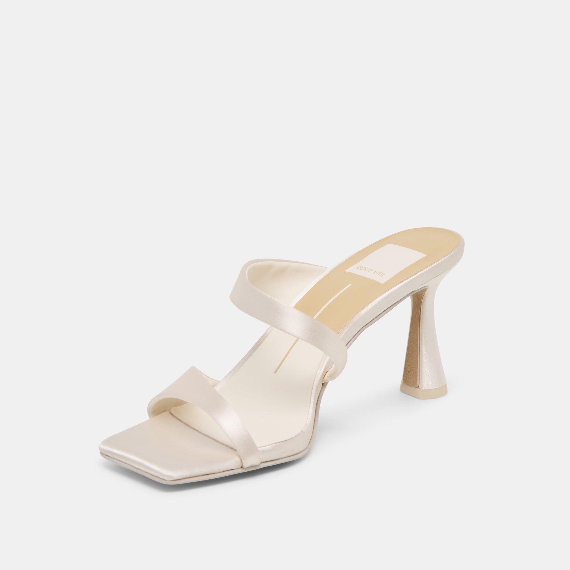 ICELYN HEELS IVORY SATIN - Image 6