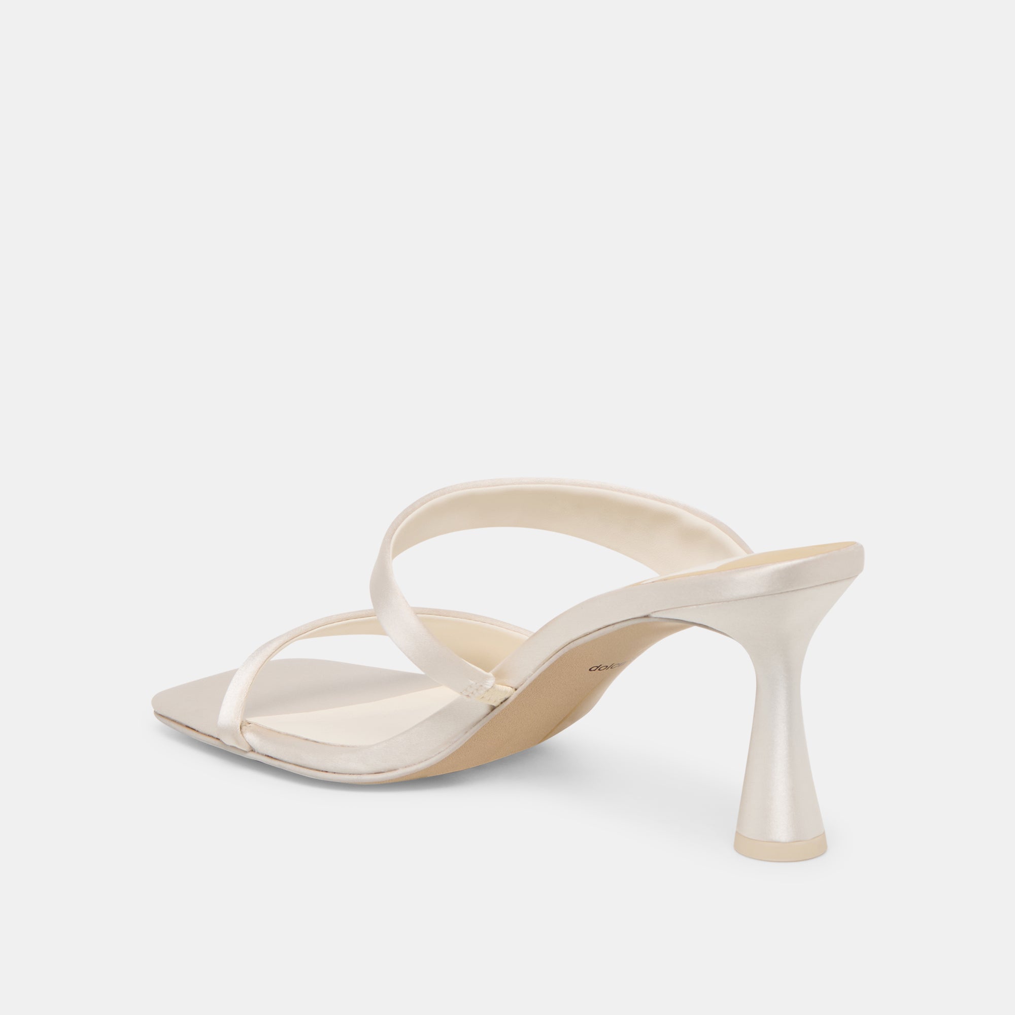 ICELYN HEELS IVORY SATIN - Image 7