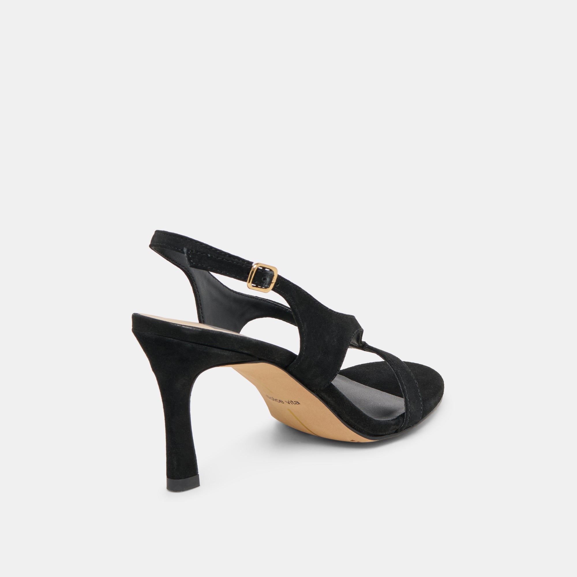 IZELA HEELS ONYX SUEDE - Image 3