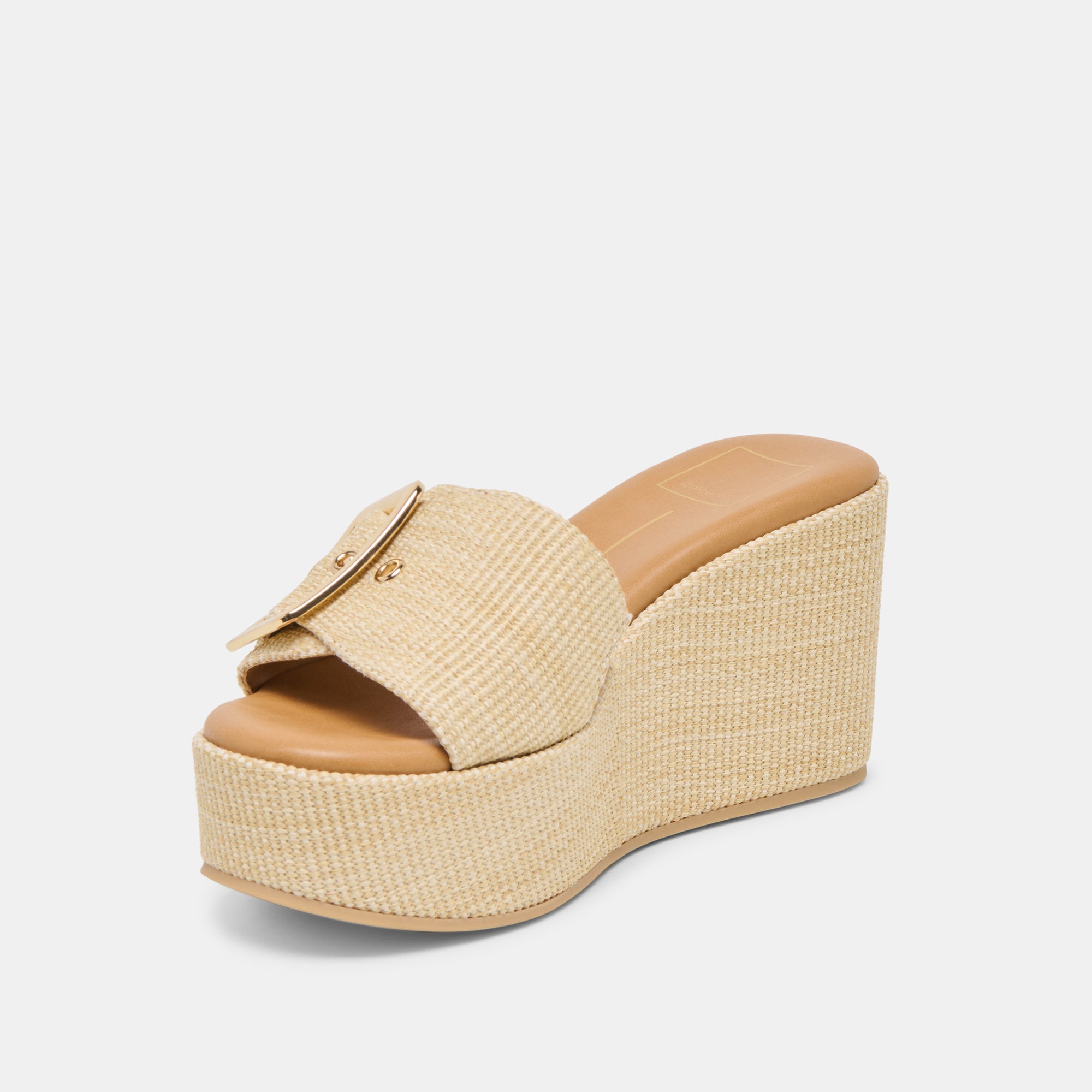 JILIAN WEDGES LT NATURAL RAFFIA - Image 6