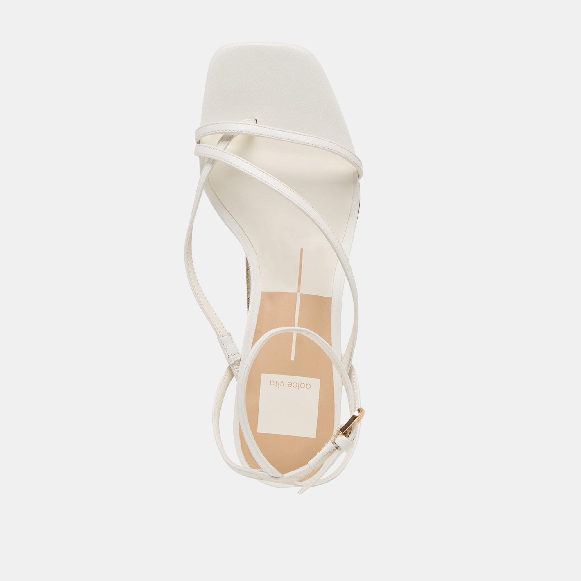 KARLOS WIDE SANDALS TRUE WHITE LEATHER - Image 8