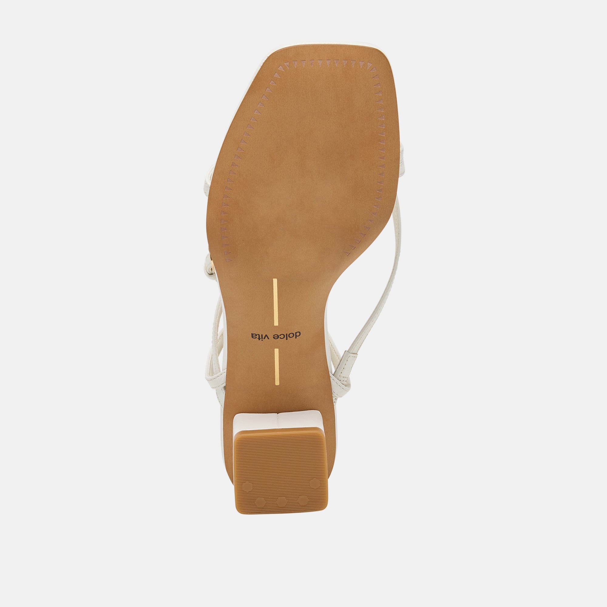 KARLOS WIDE SANDALS TRUE WHITE LEATHER - Image 9