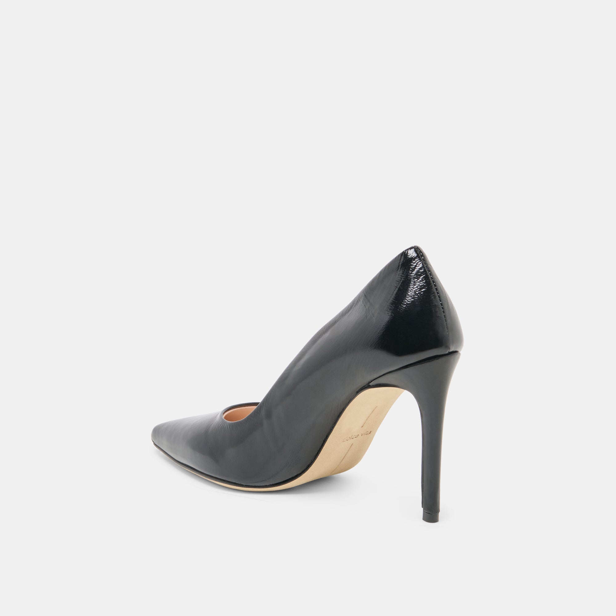 LANKY HEELS BLACK LEATHER - Image 5