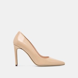 LANKY HEELS TAN LEATHER