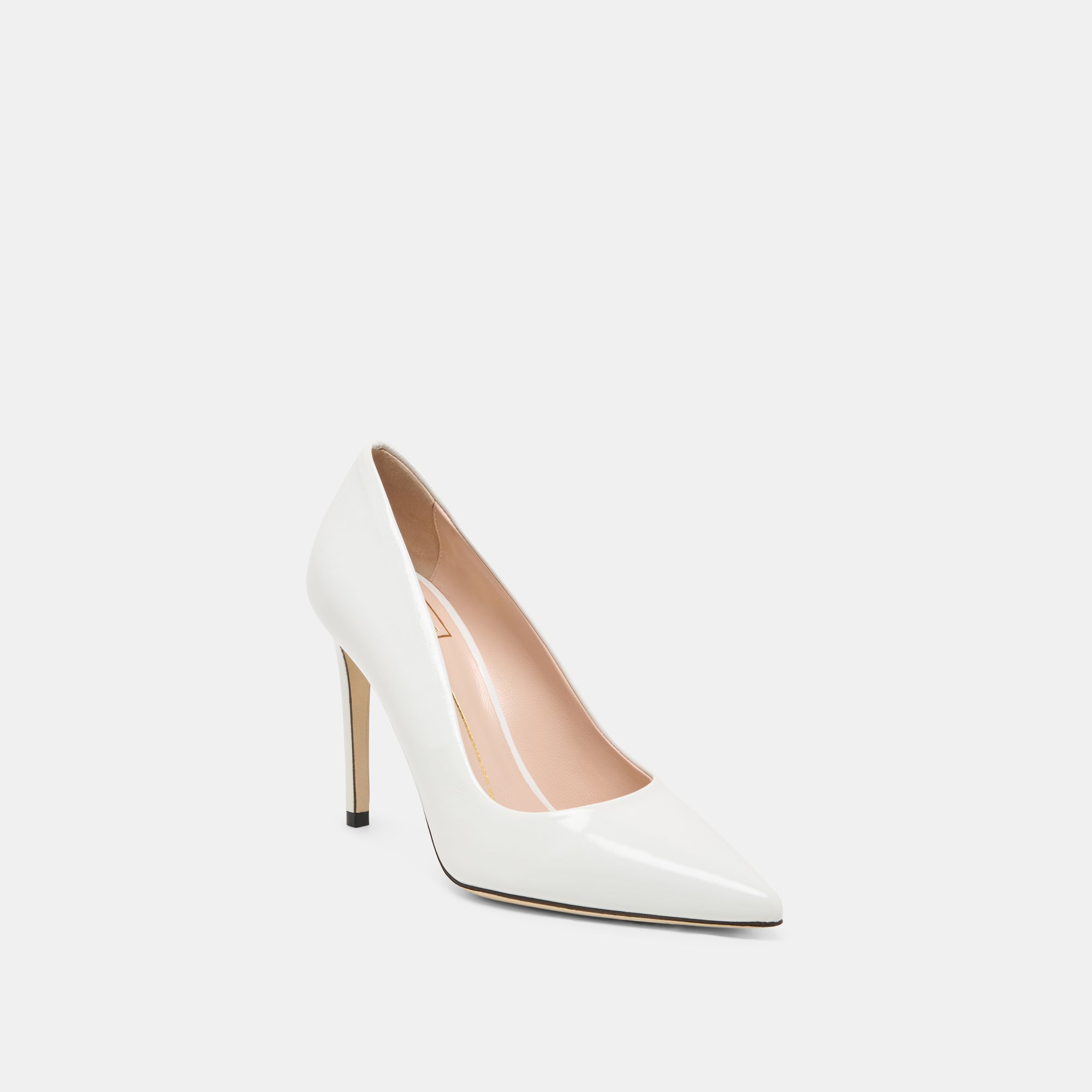LANKY HEELS WHITE LEATHER - Image 2