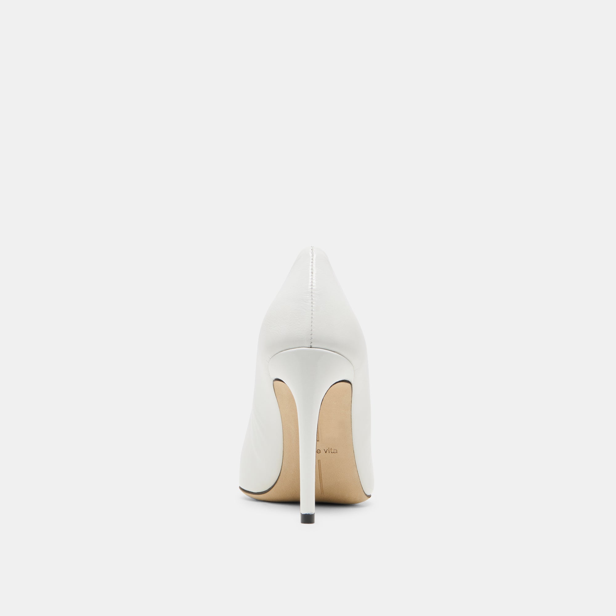 LANKY HEELS WHITE LEATHER - Image 7