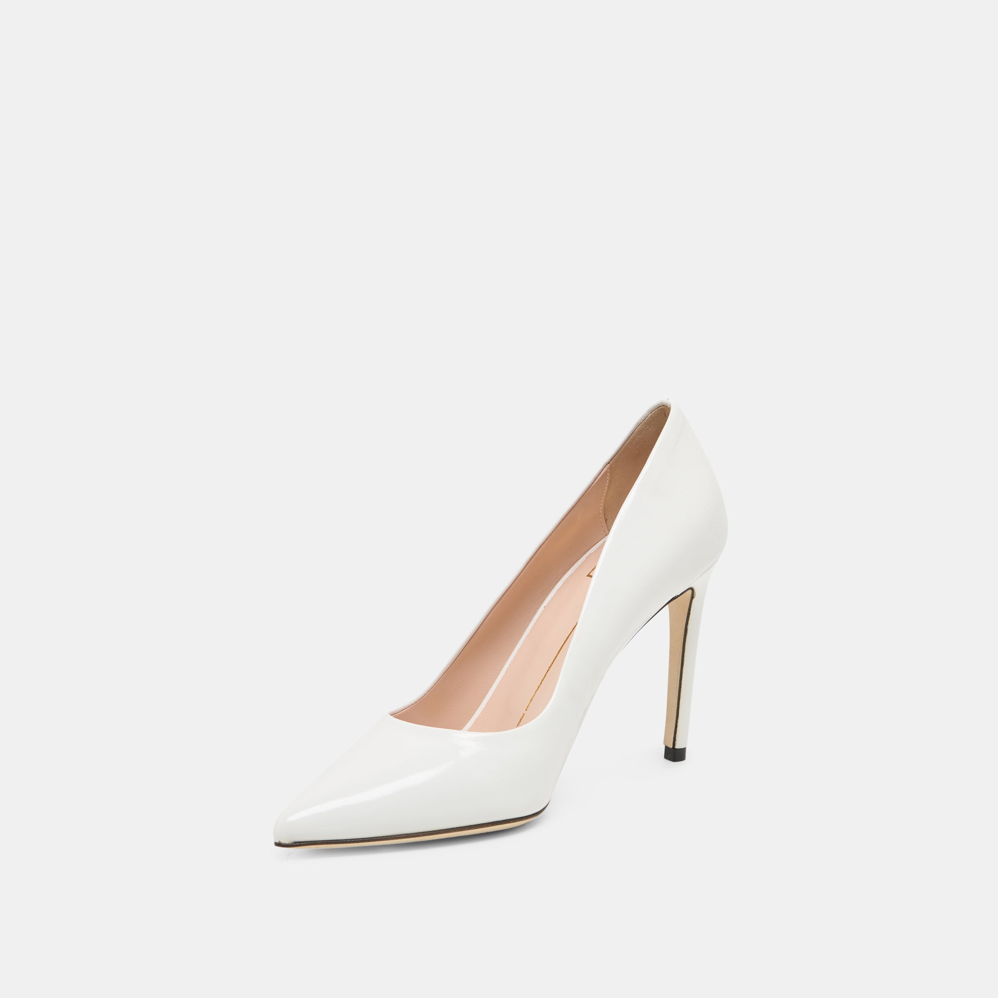 LANKY HEELS WHITE LEATHER - Image 4