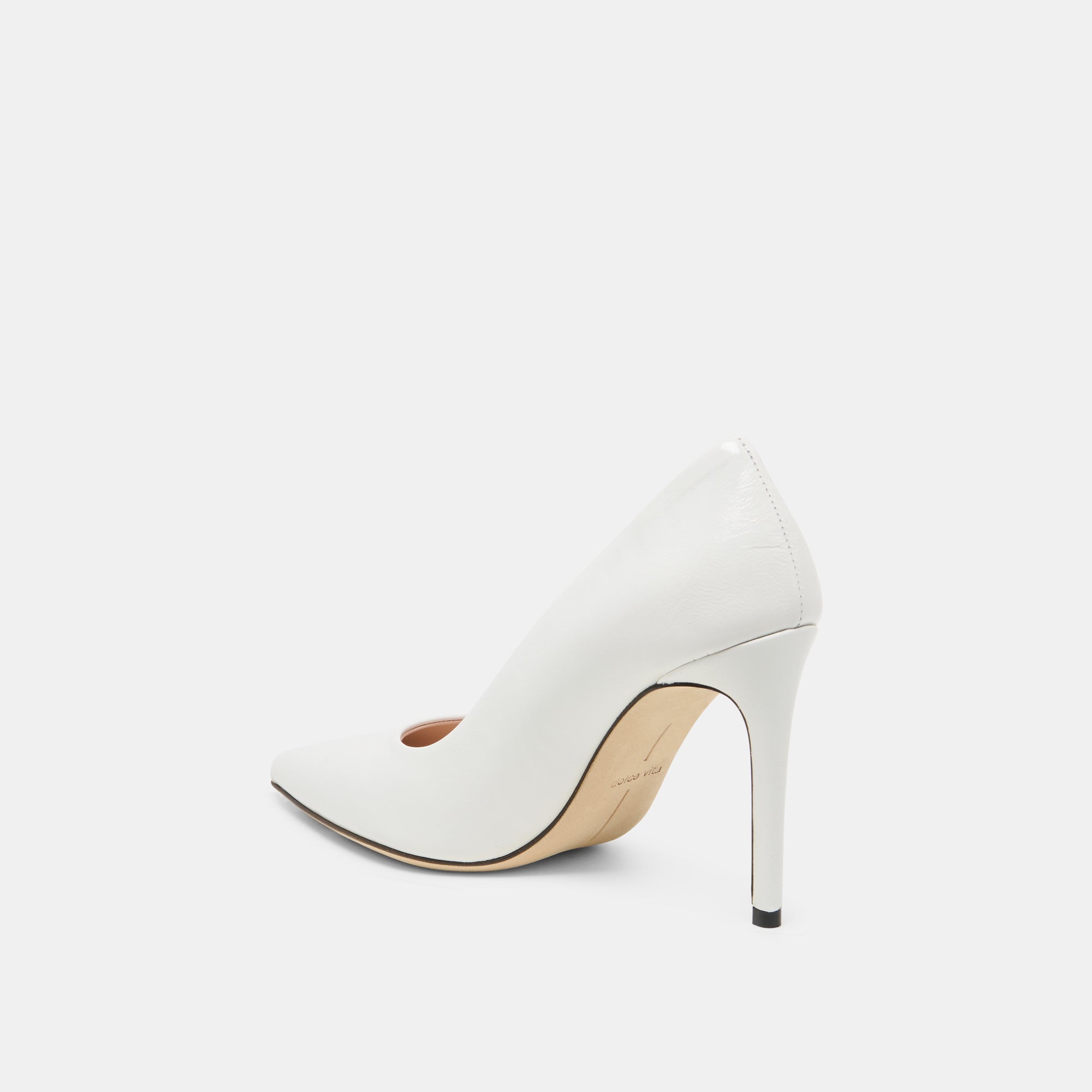 LANKY HEELS WHITE LEATHER - Image 5