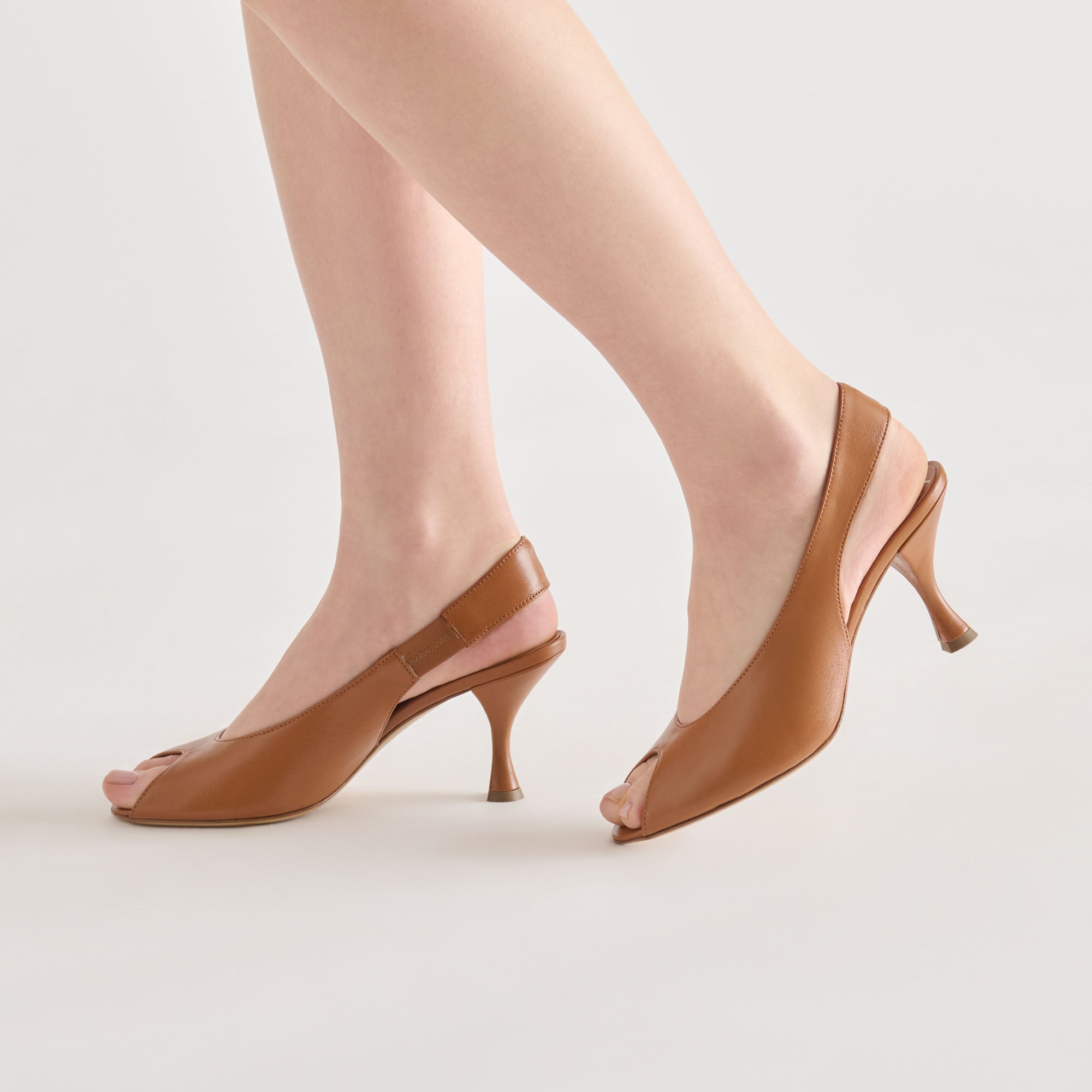 MADOW HEELS TAN LEATHER - Image 3