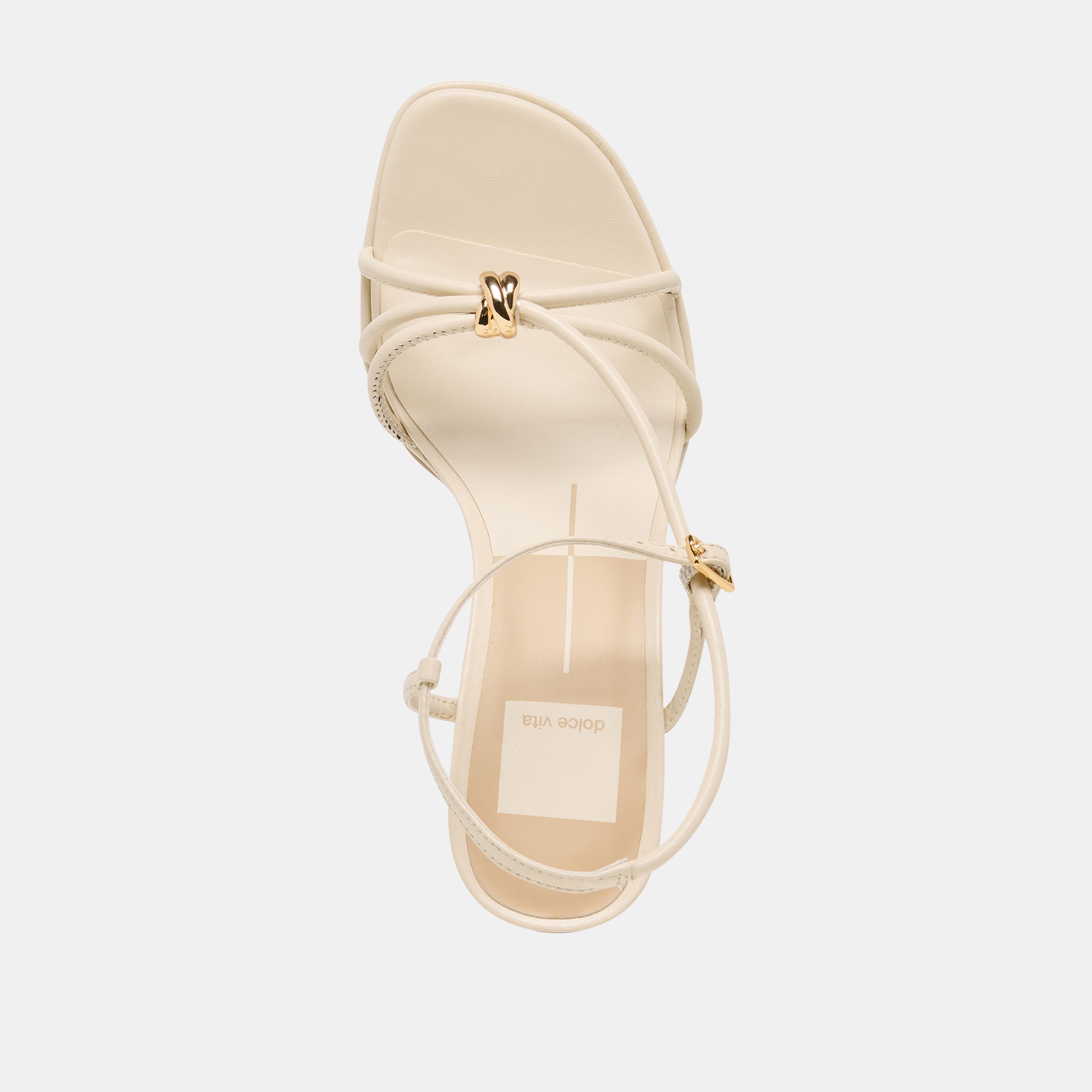 ODETE HEELS CREME LEATHER - Image 8