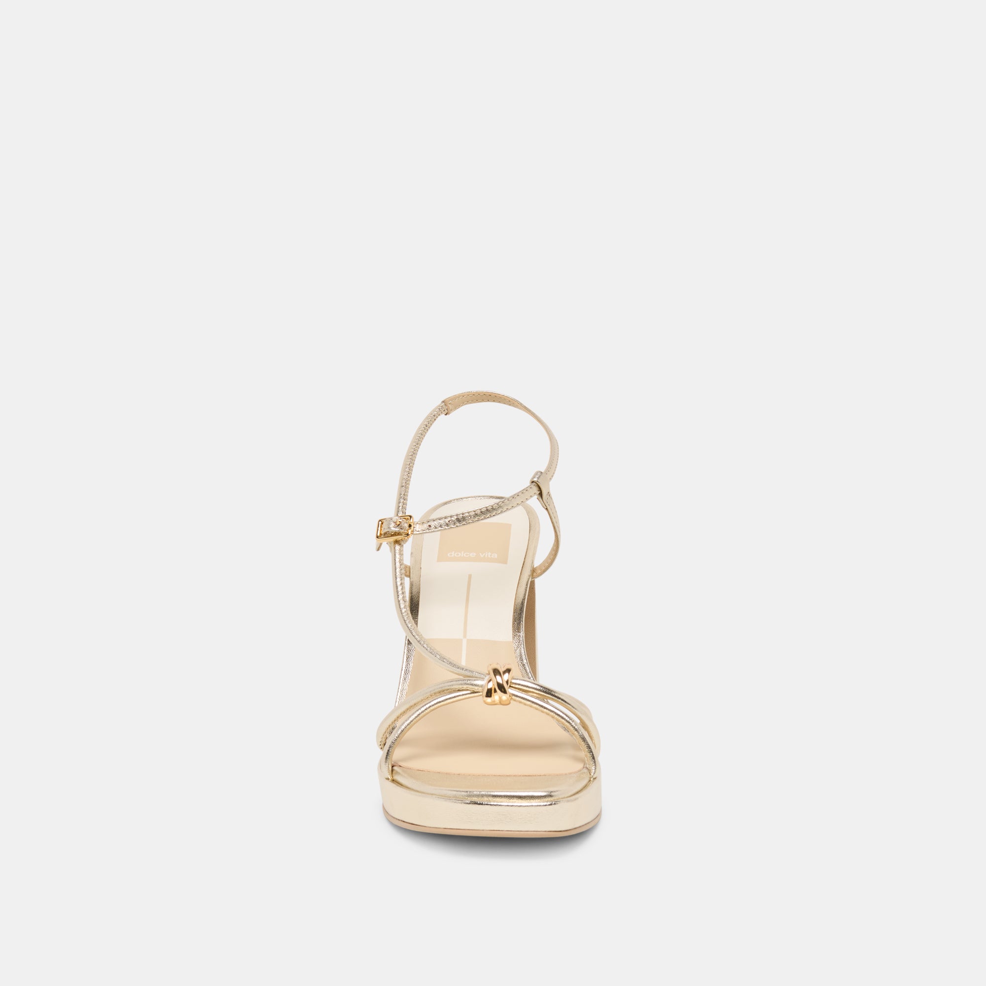 ODETE HEELS GOLD LEATHER - Image 8