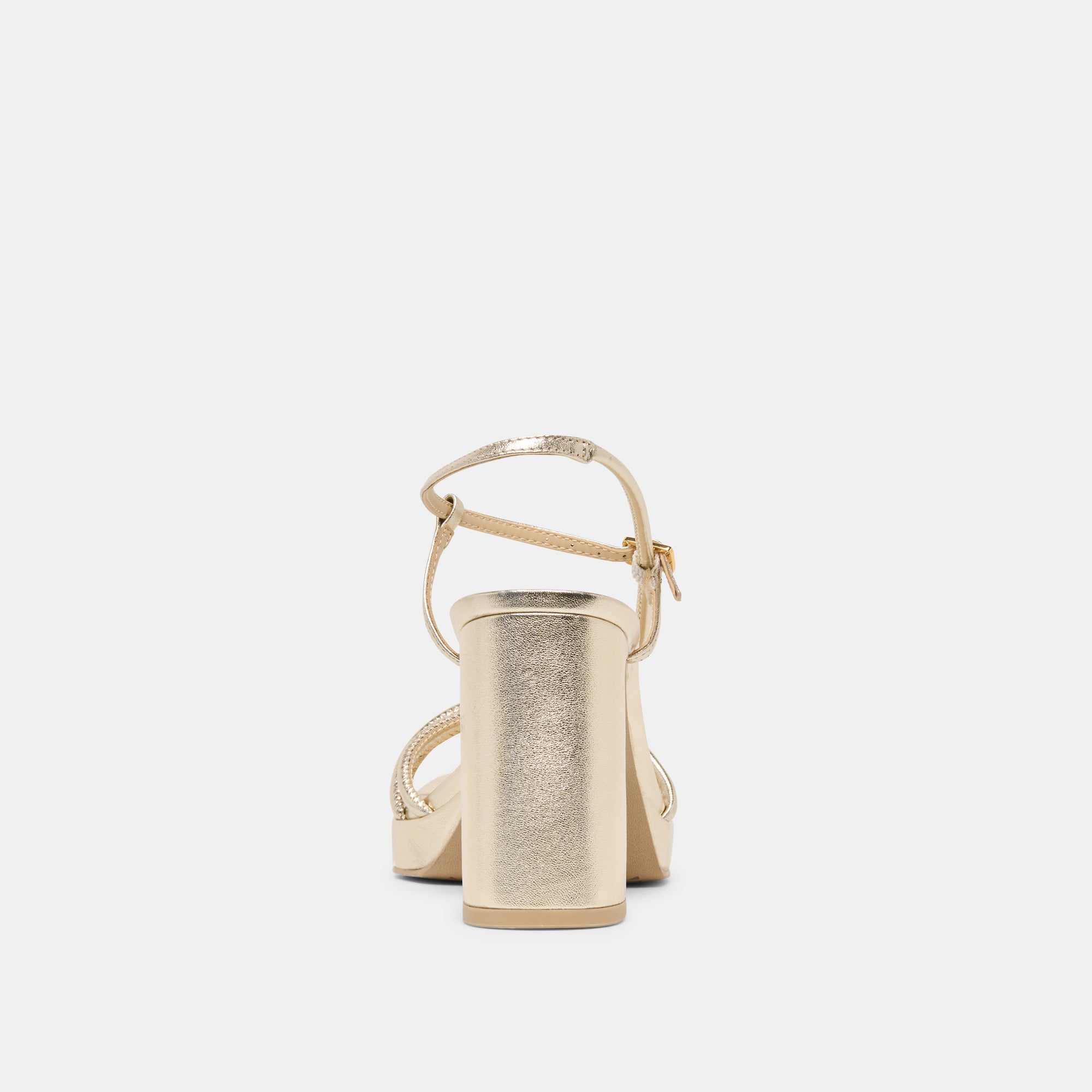 ODETE HEELS GOLD LEATHER - Image 9