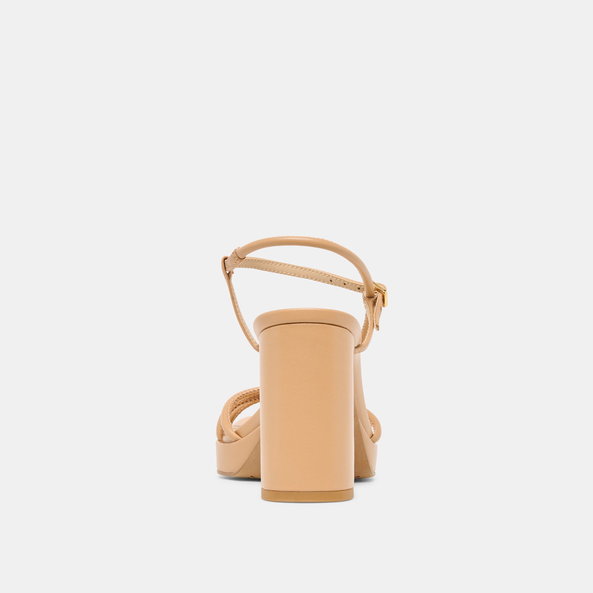 ODETE HEELS LT TAN LEATHER - Image 9