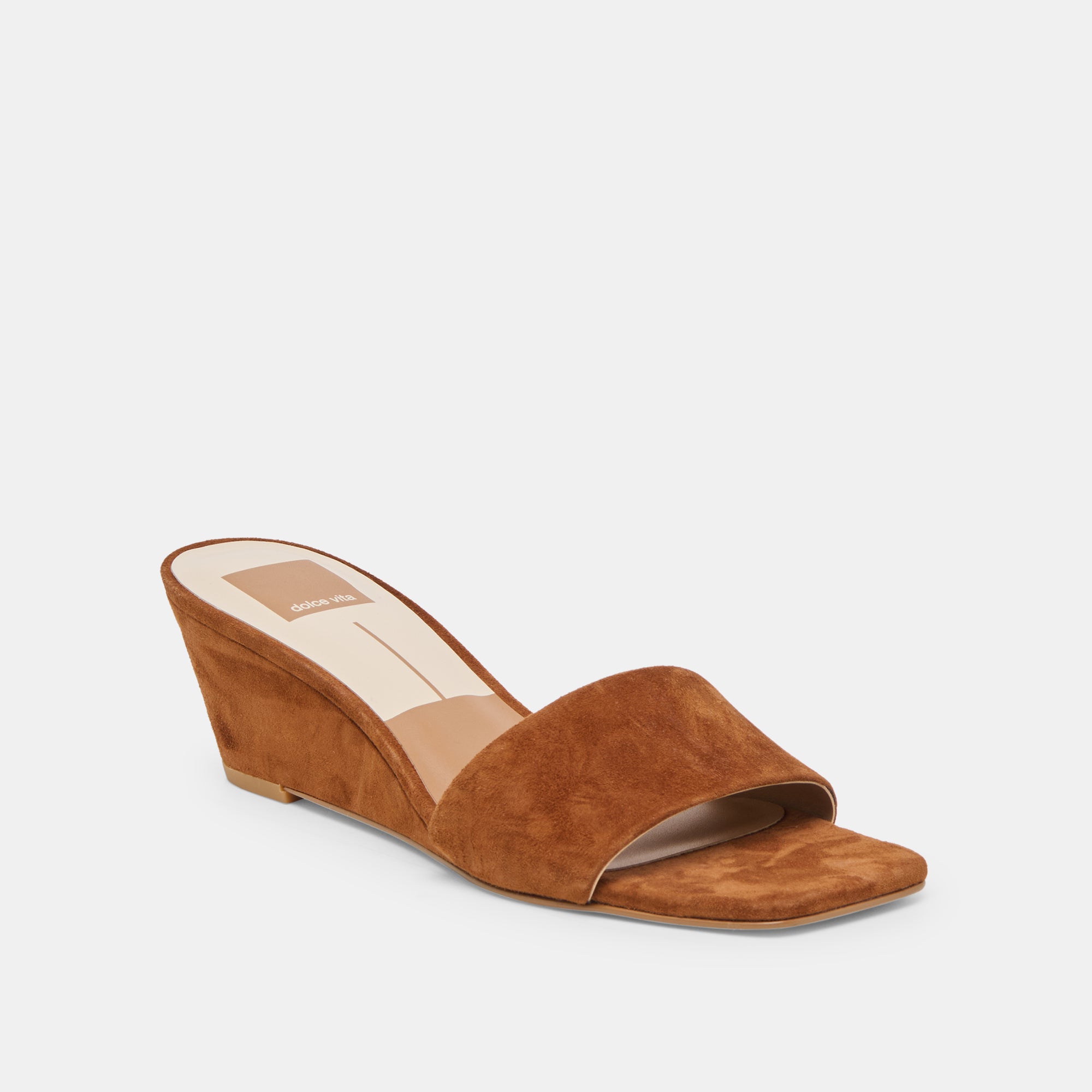 QAILY WEDGES BROWN SUEDE - Image 3