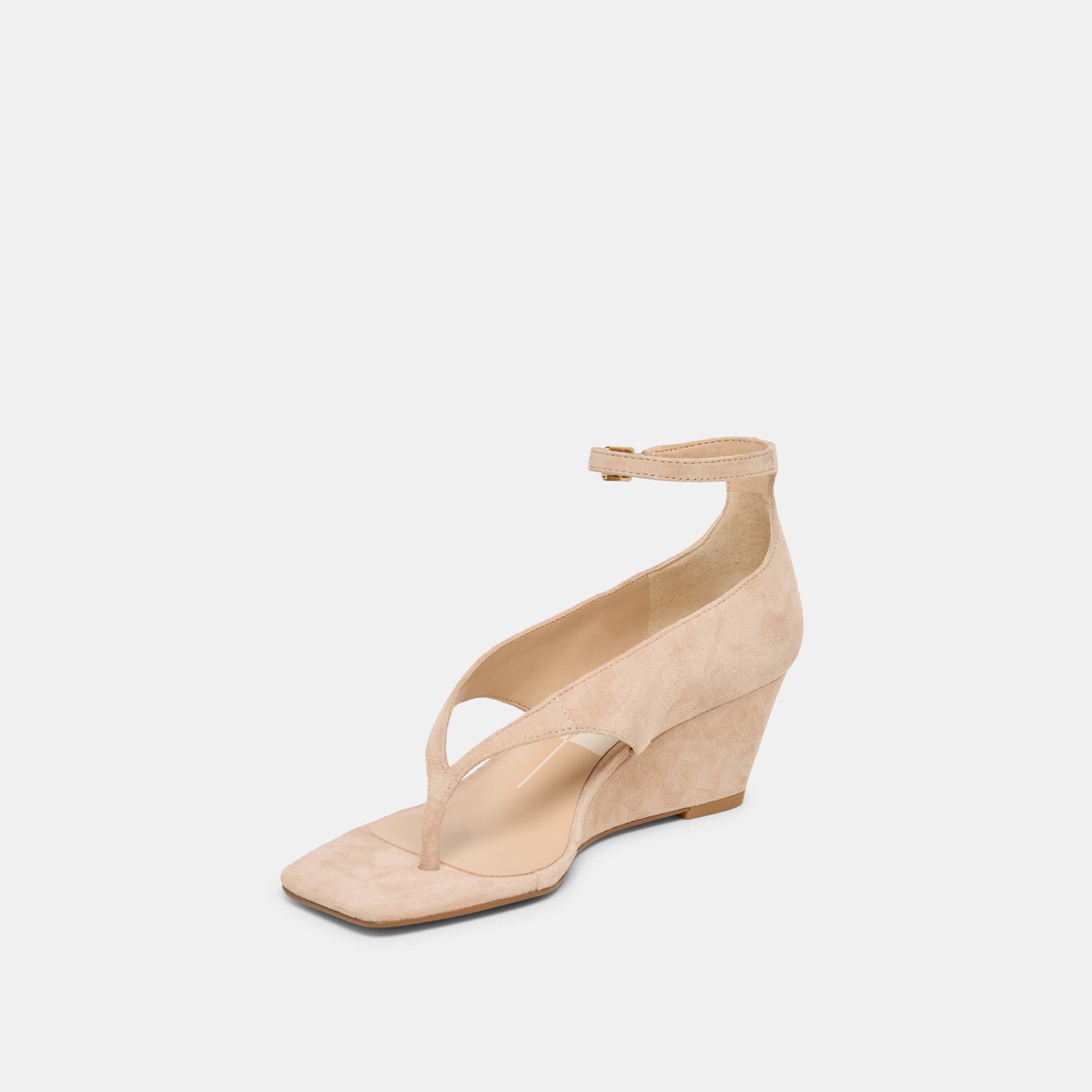 QUINNY WEDGES BAMBOO SUEDE - Image 4