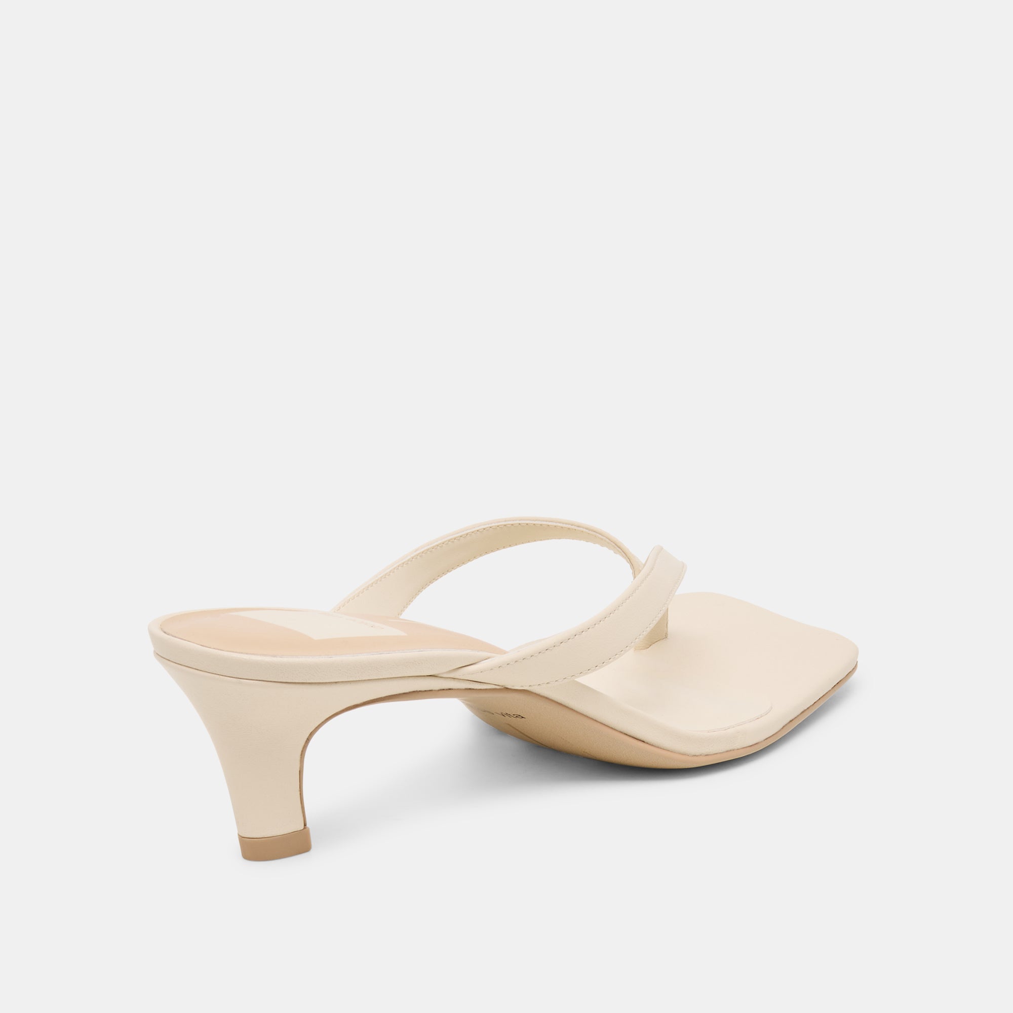 RAMIA HEELS BONE LEATHER - Image 3