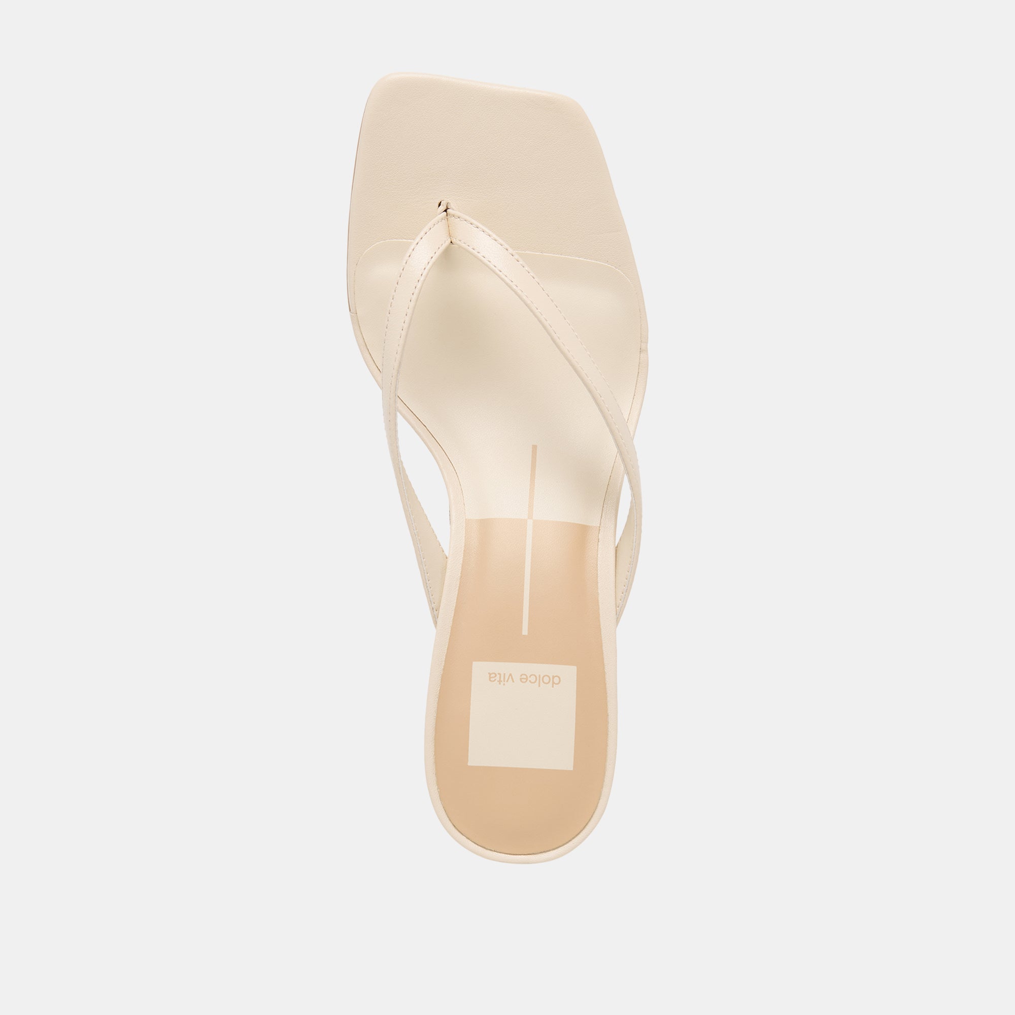 RAMIA HEELS BONE LEATHER - Image 8