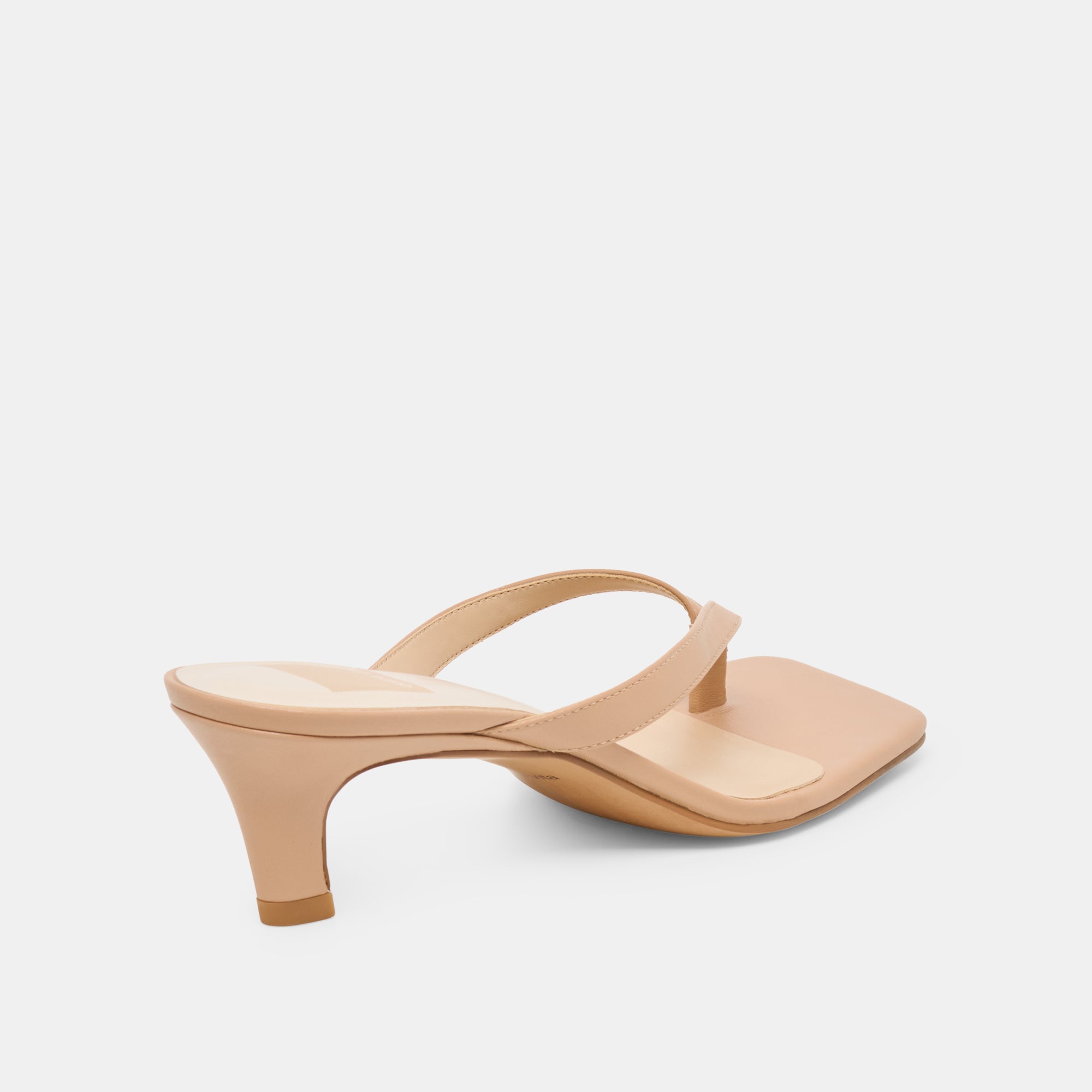 RAMIA HEELS CAFE LEATHER - Image 5