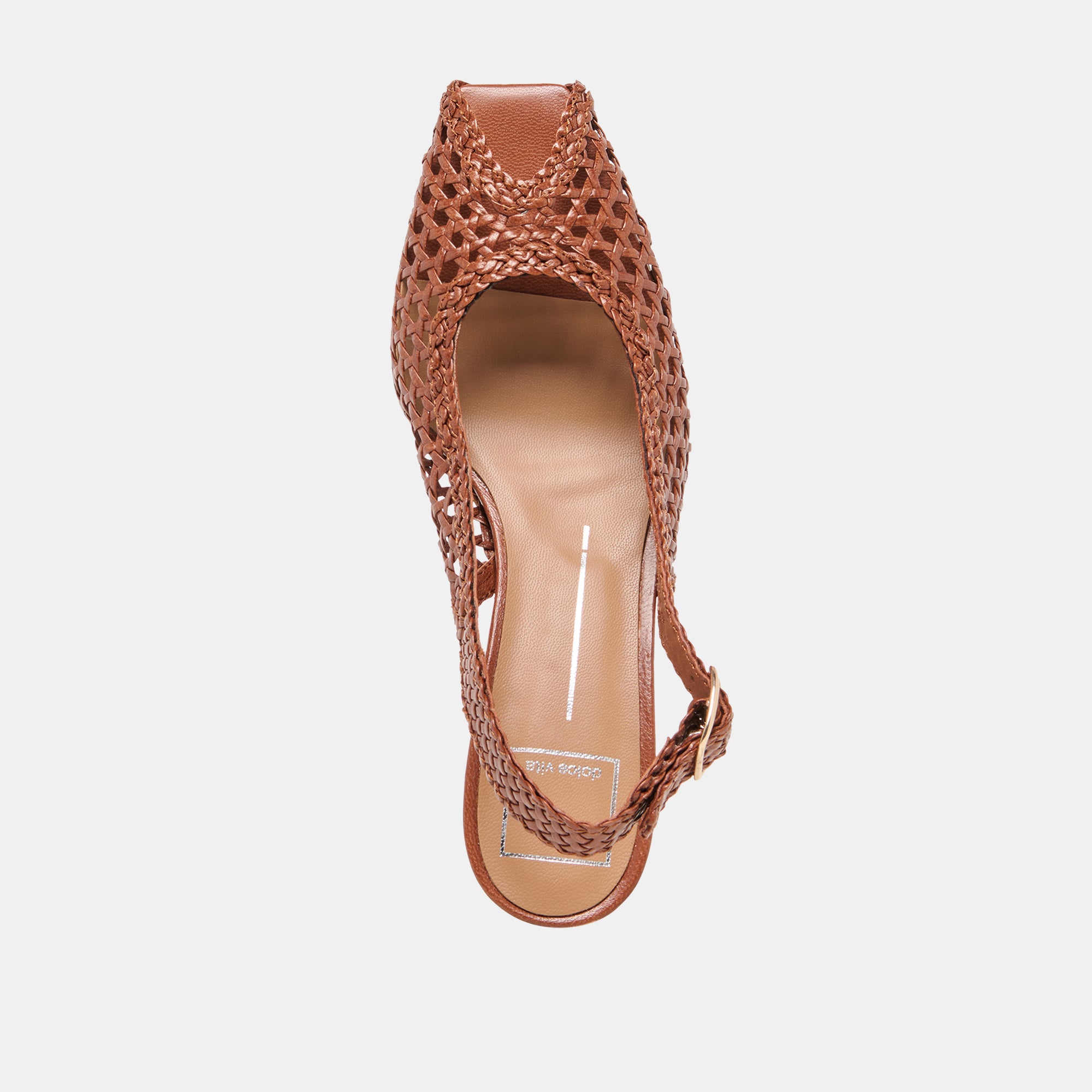 REMLA HEEL TAN WOVEN LEATHER - Image 9