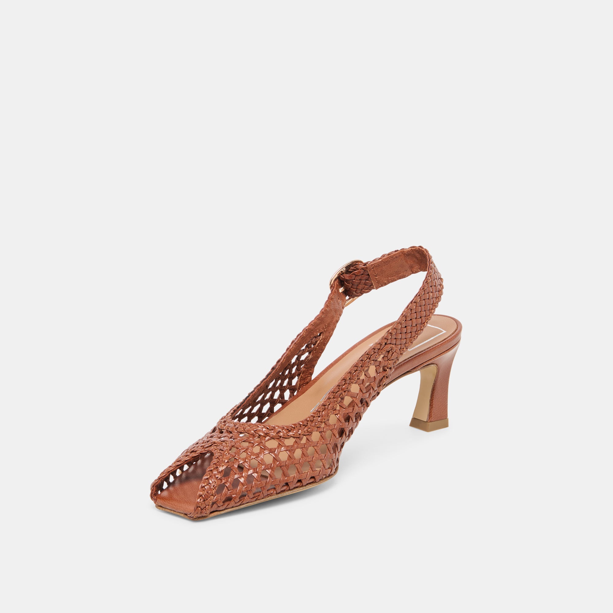 REMLA HEEL TAN WOVEN LEATHER - Image 4