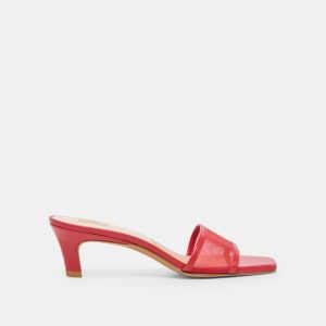 REXA MESH HEELS CHERRY MESH