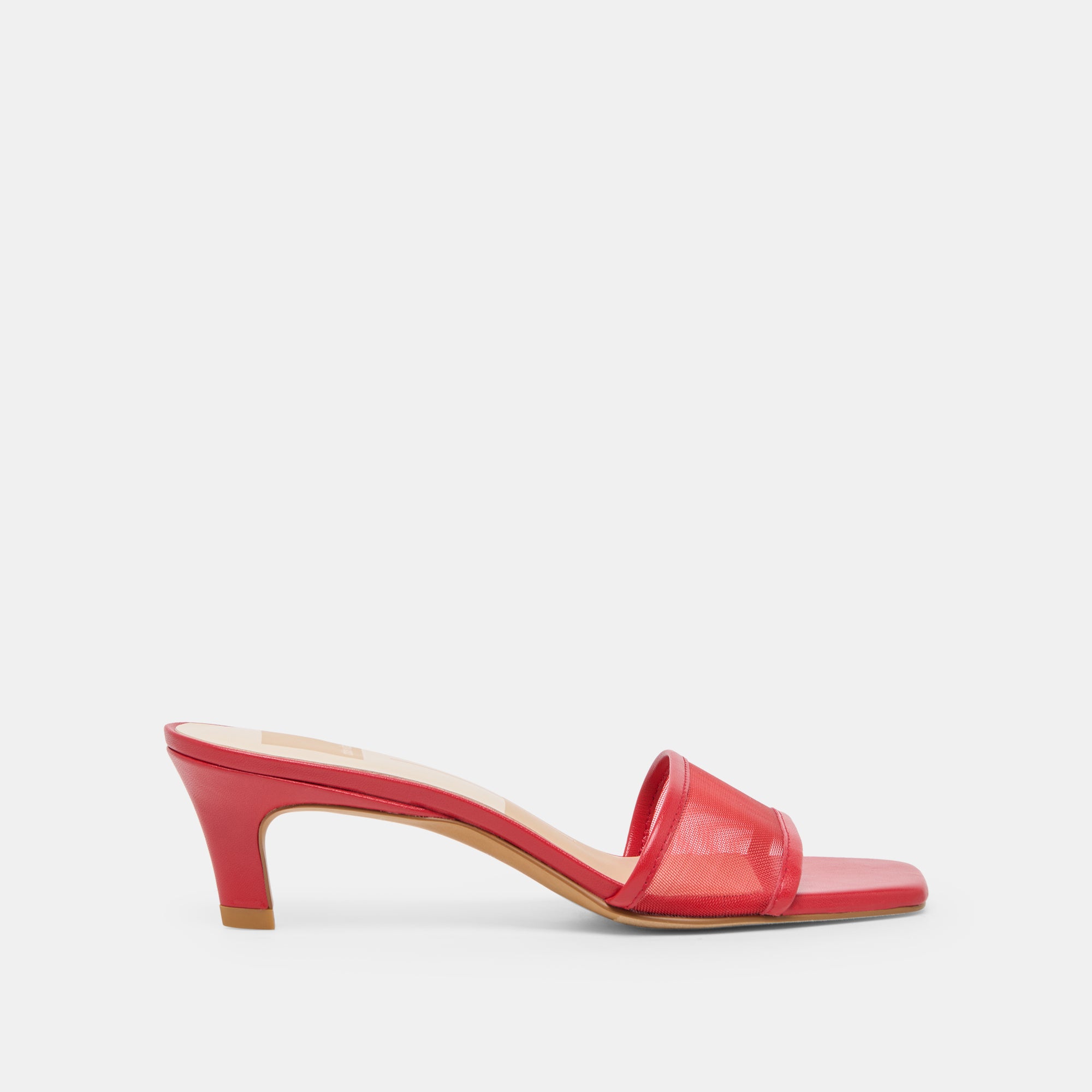 REXA MESH HEELS CHERRY MESH