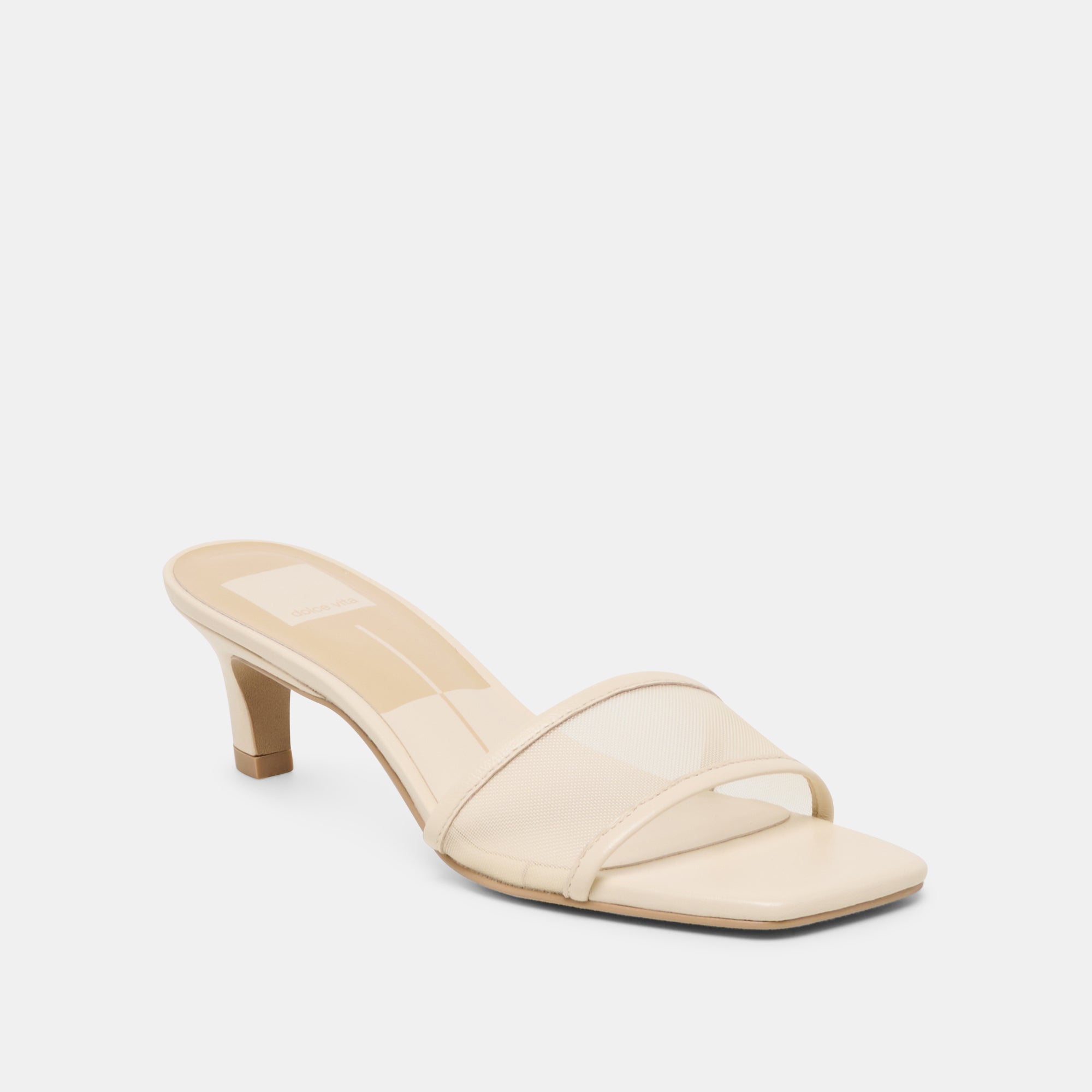 REXA MESH HEELS CREME MESH - Image 3