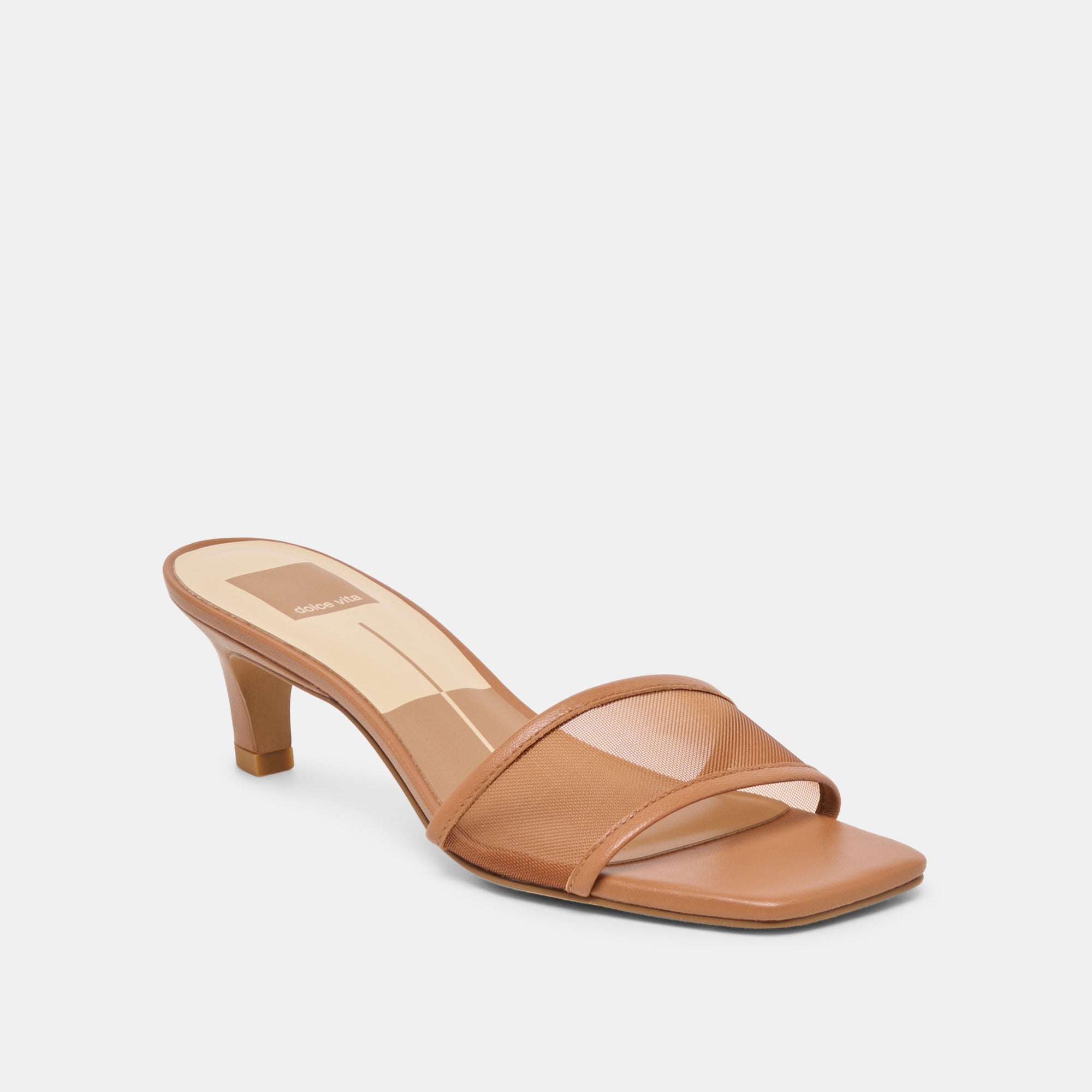 REXA MESH HEELS CARAMEL MESH - Image 3