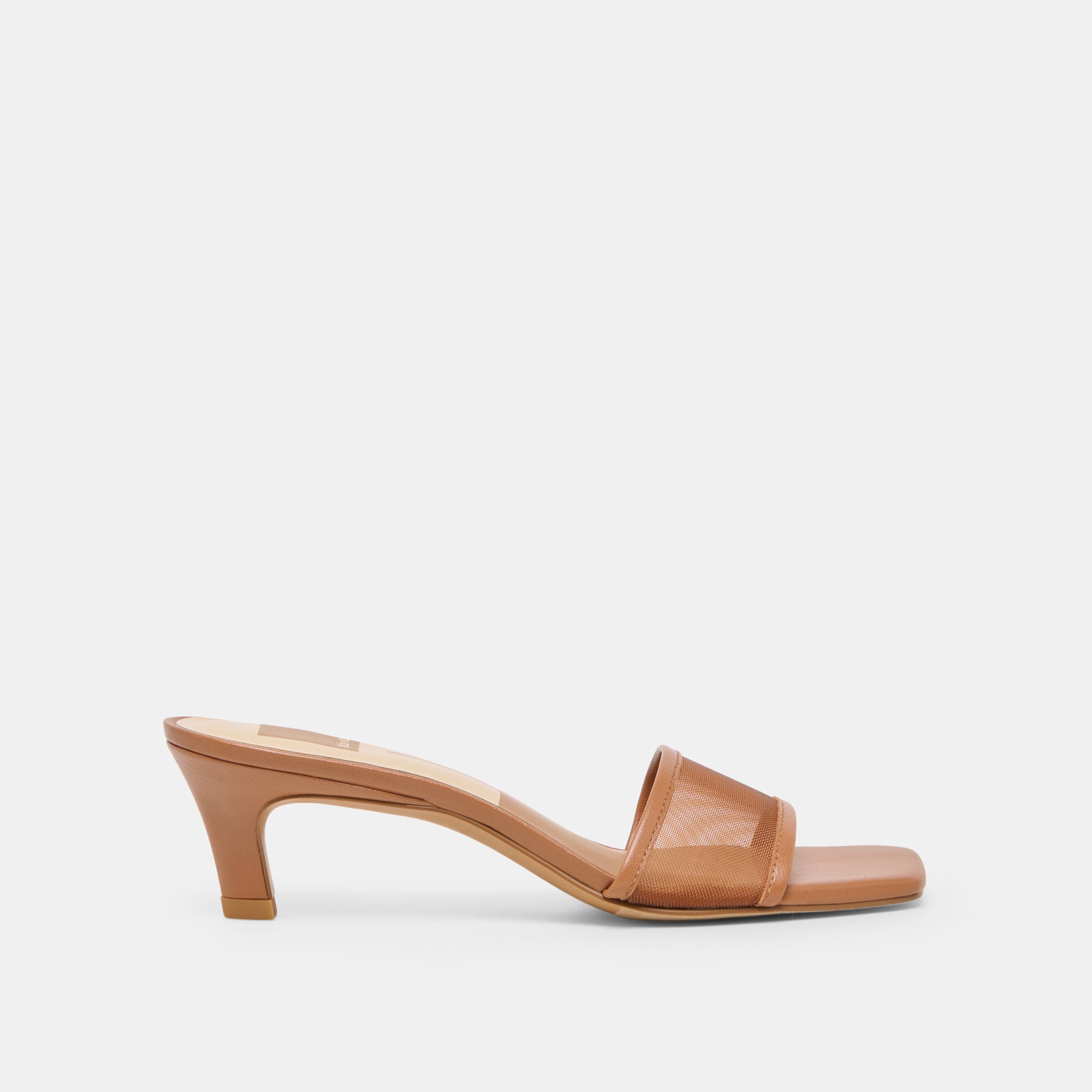 REXA MESH HEELS CARAMEL MESH