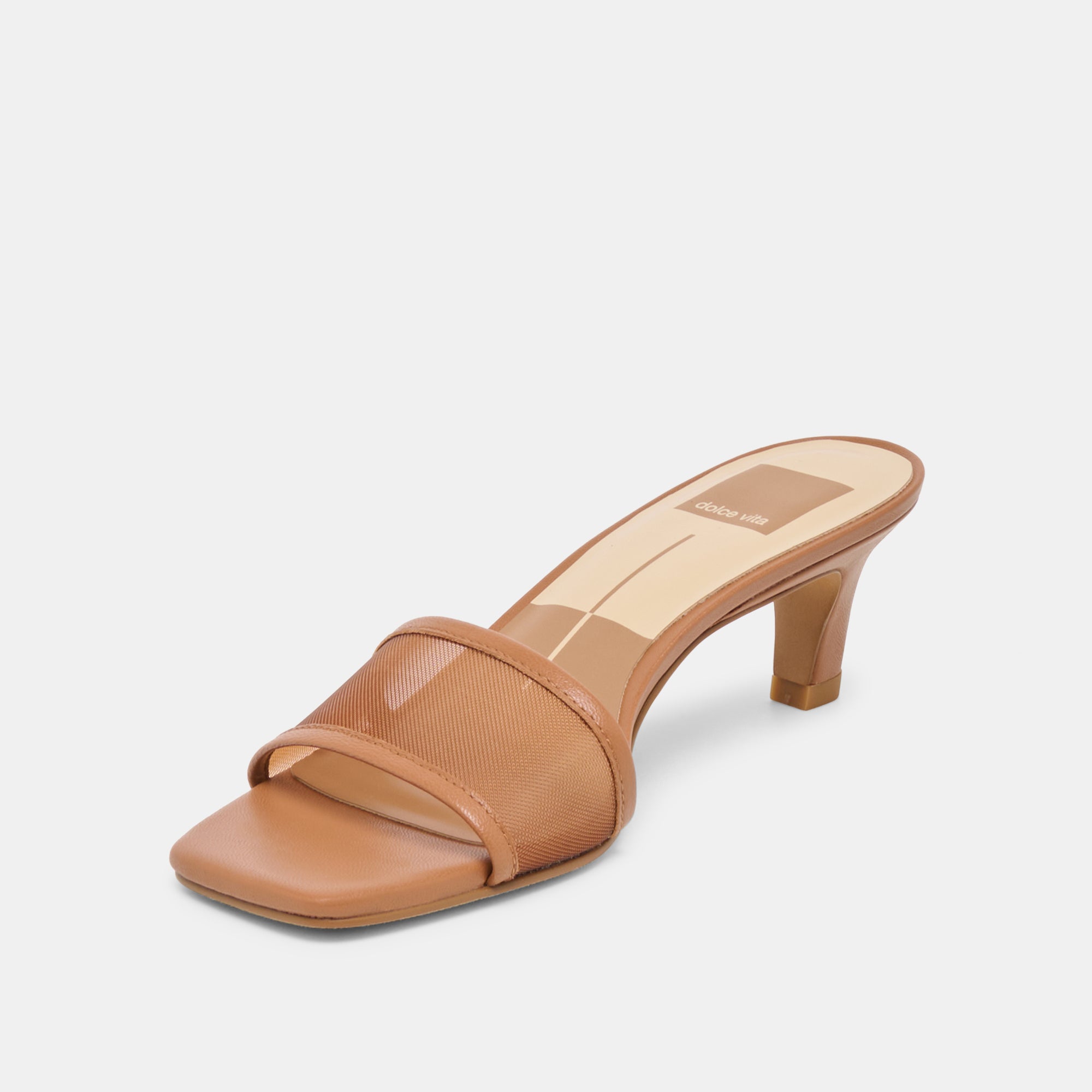 REXA MESH HEELS CARAMEL MESH - Image 7