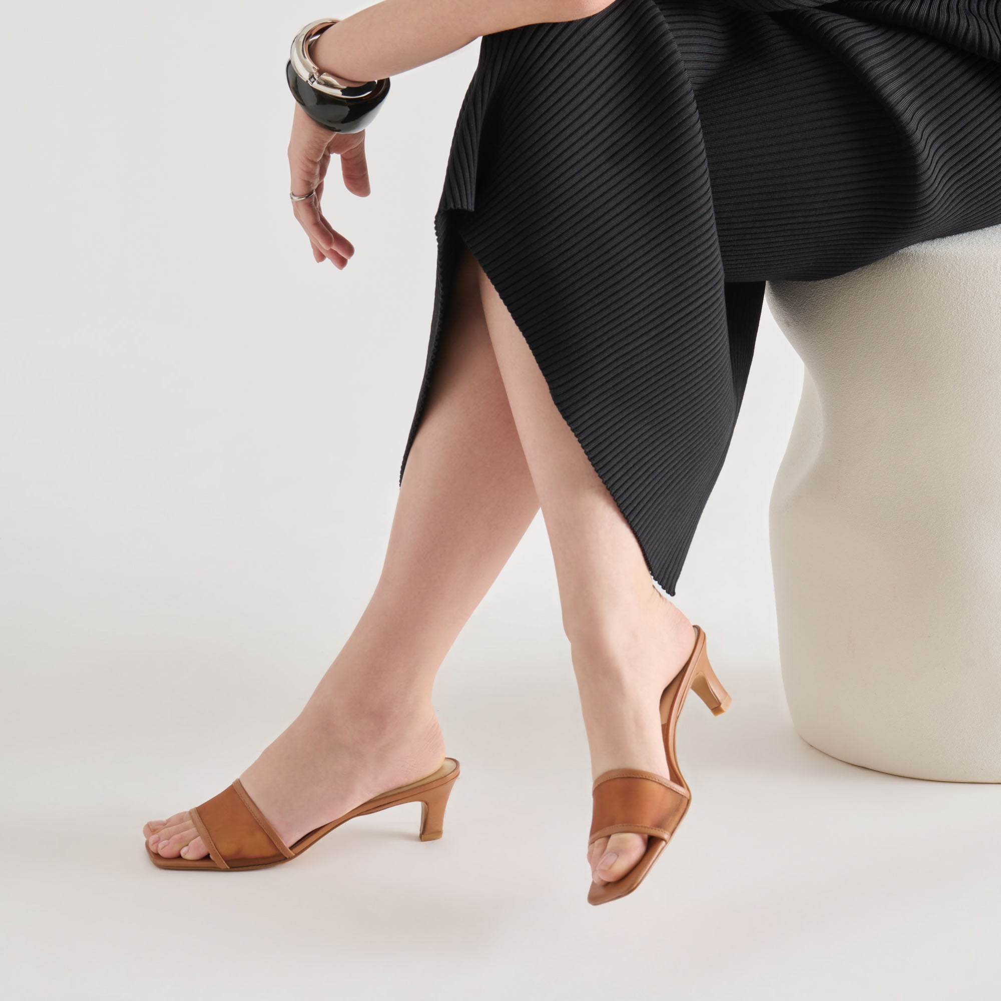 REXA MESH HEELS CARAMEL MESH - Image 6
