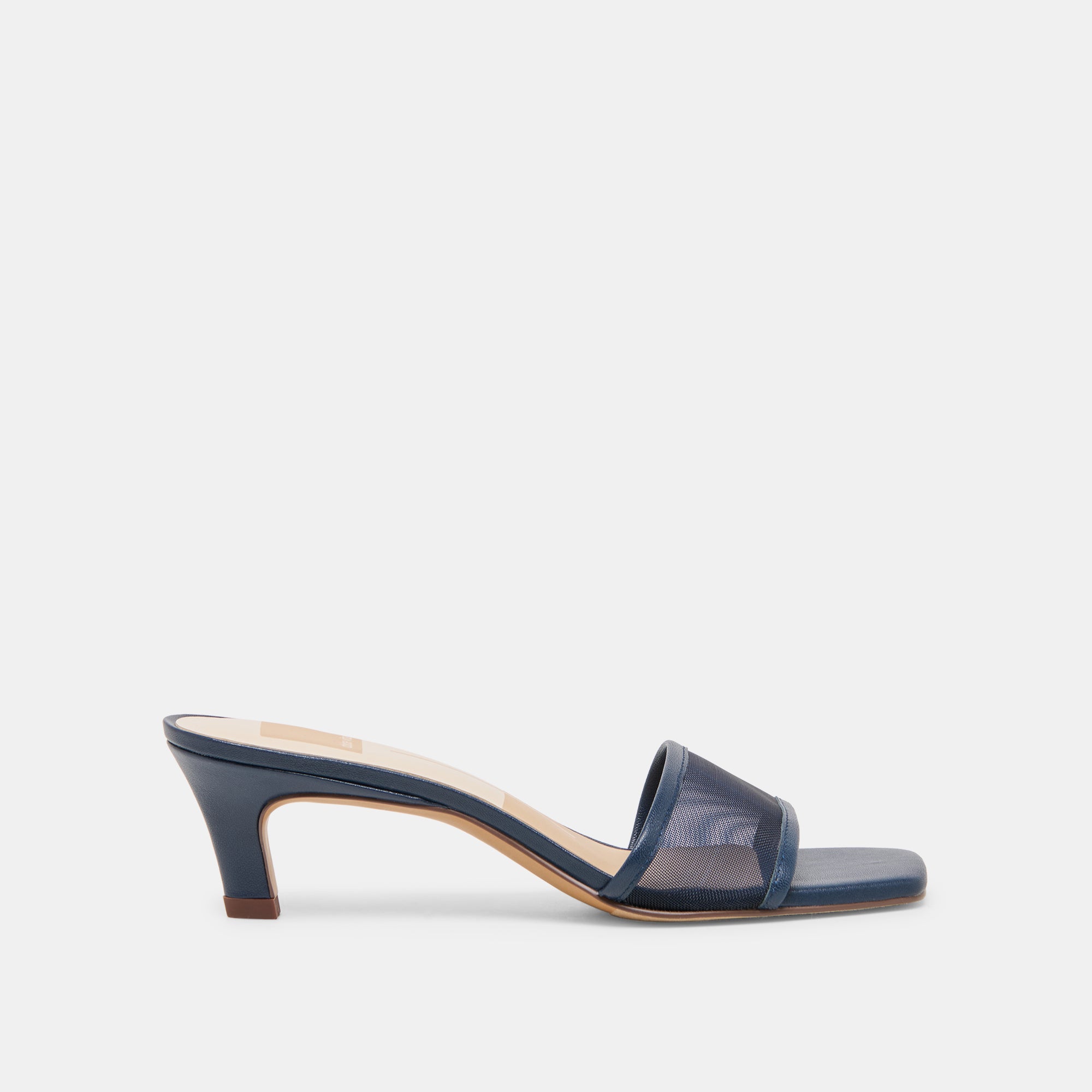 REXA MESH HEELS NAVY MESH