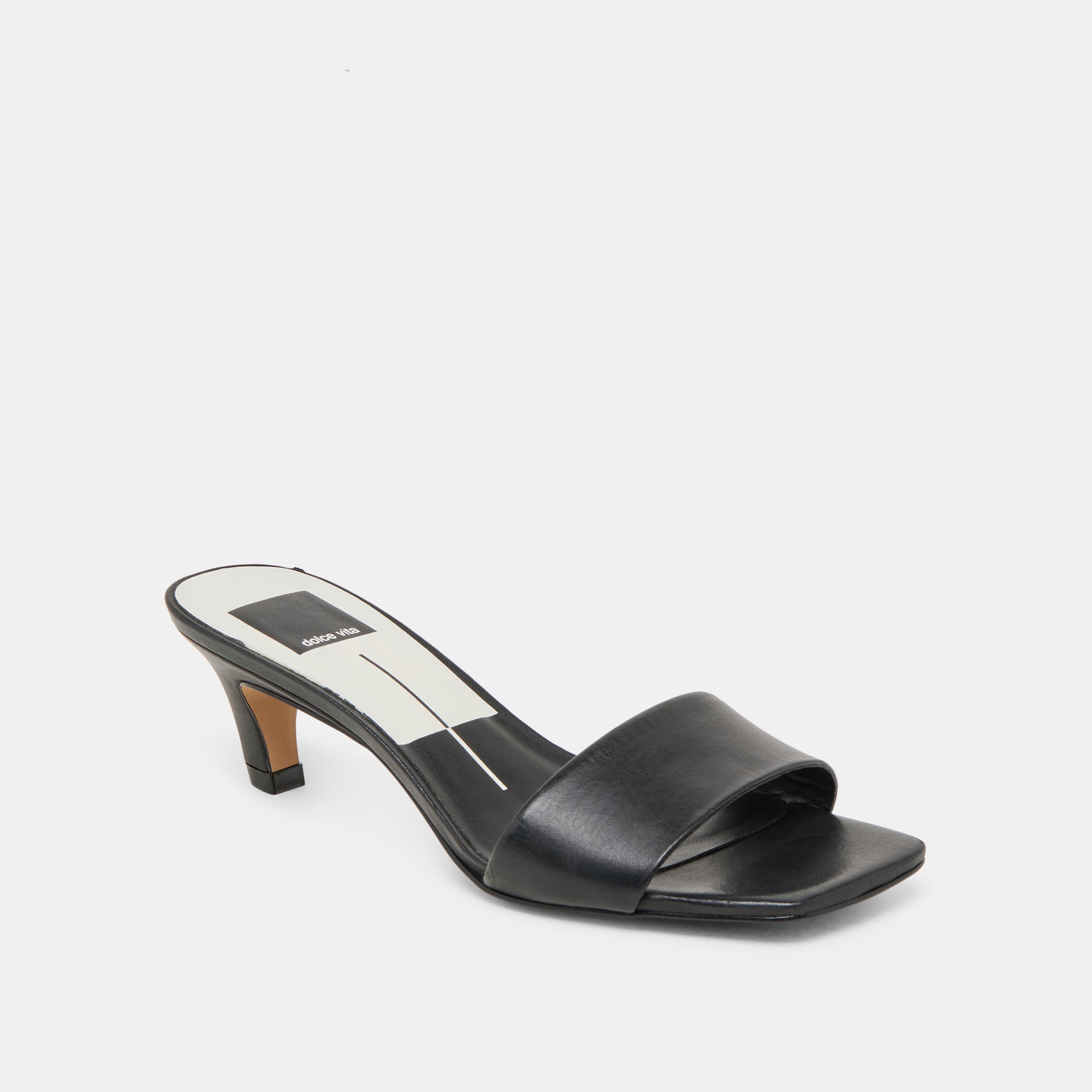 REXA HEELS BLACK LEATHER - Image 2