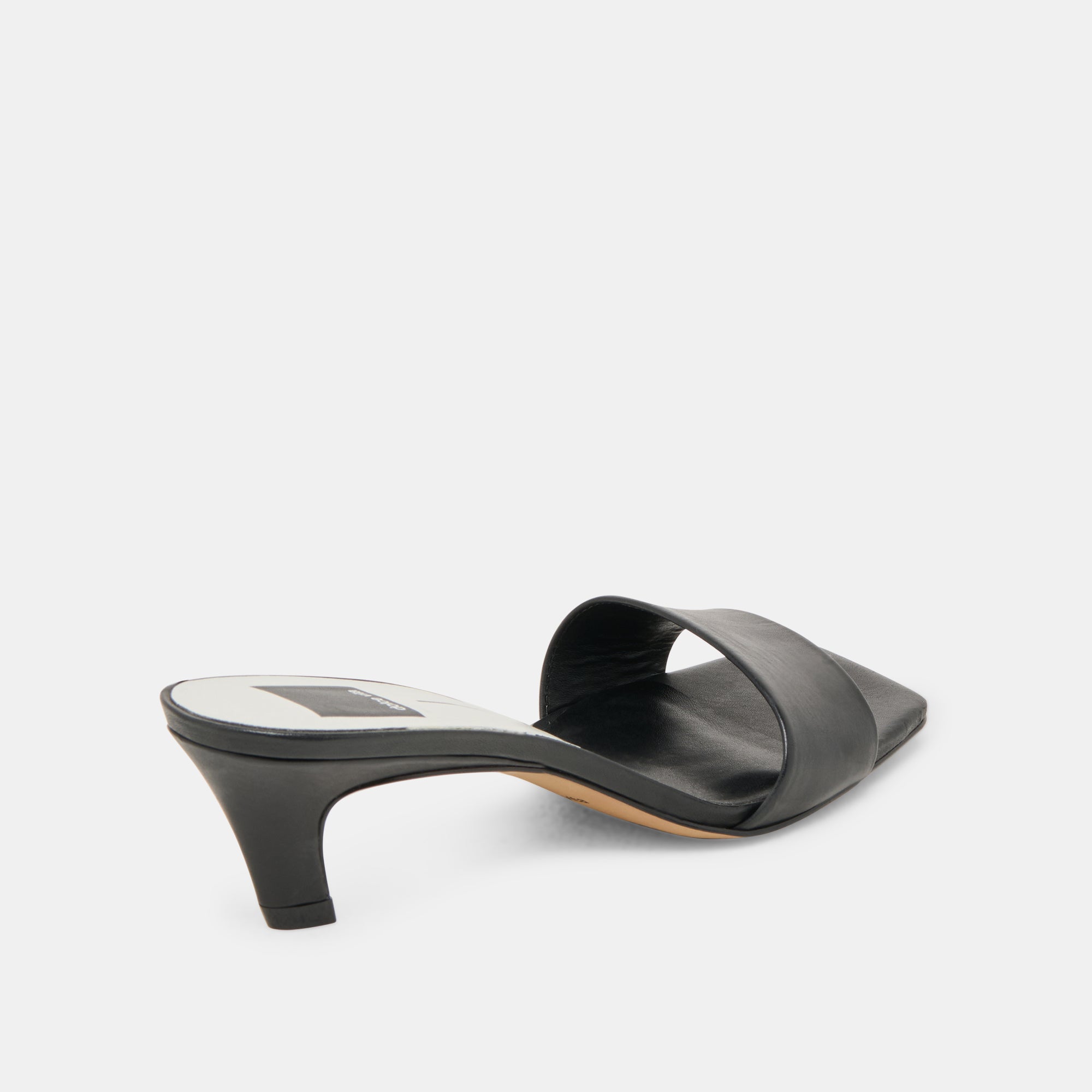 REXA HEELS BLACK LEATHER - Image 3