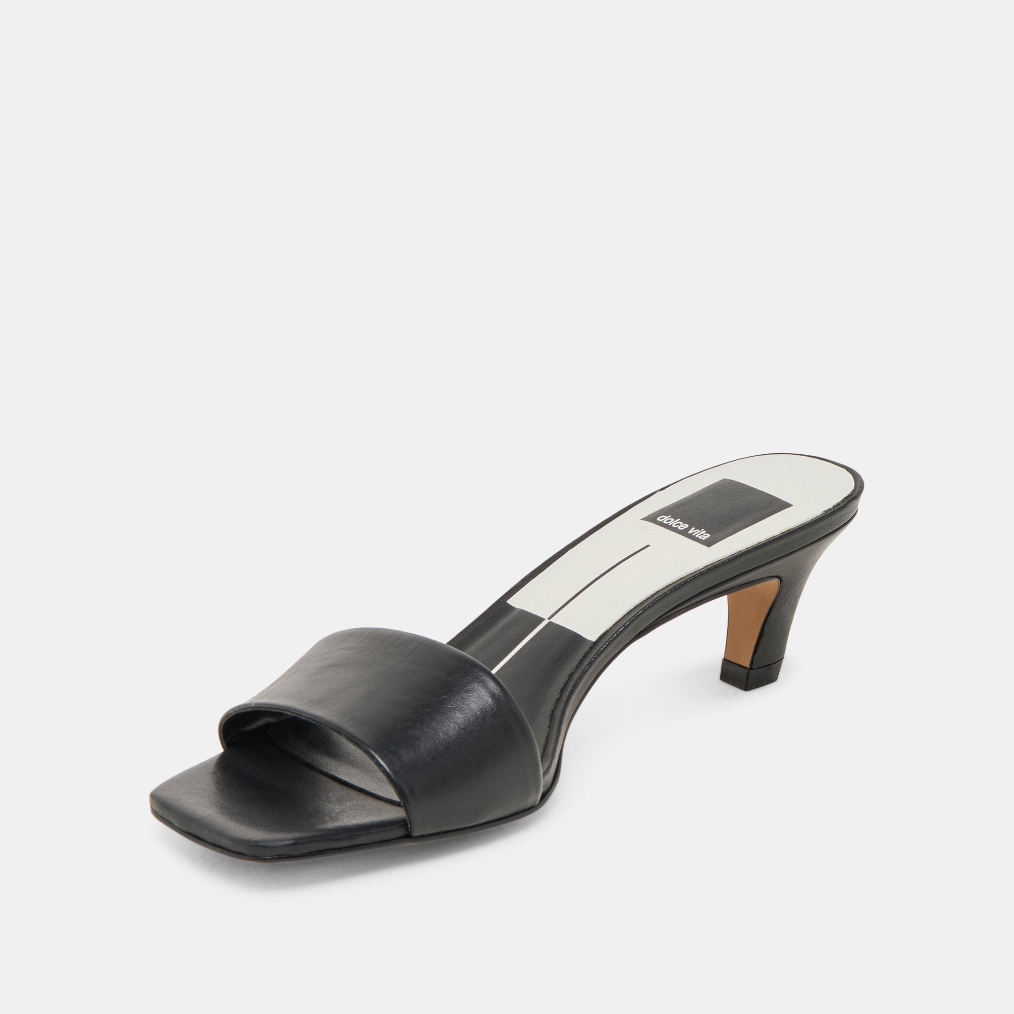 REXA HEELS BLACK LEATHER - Image 4