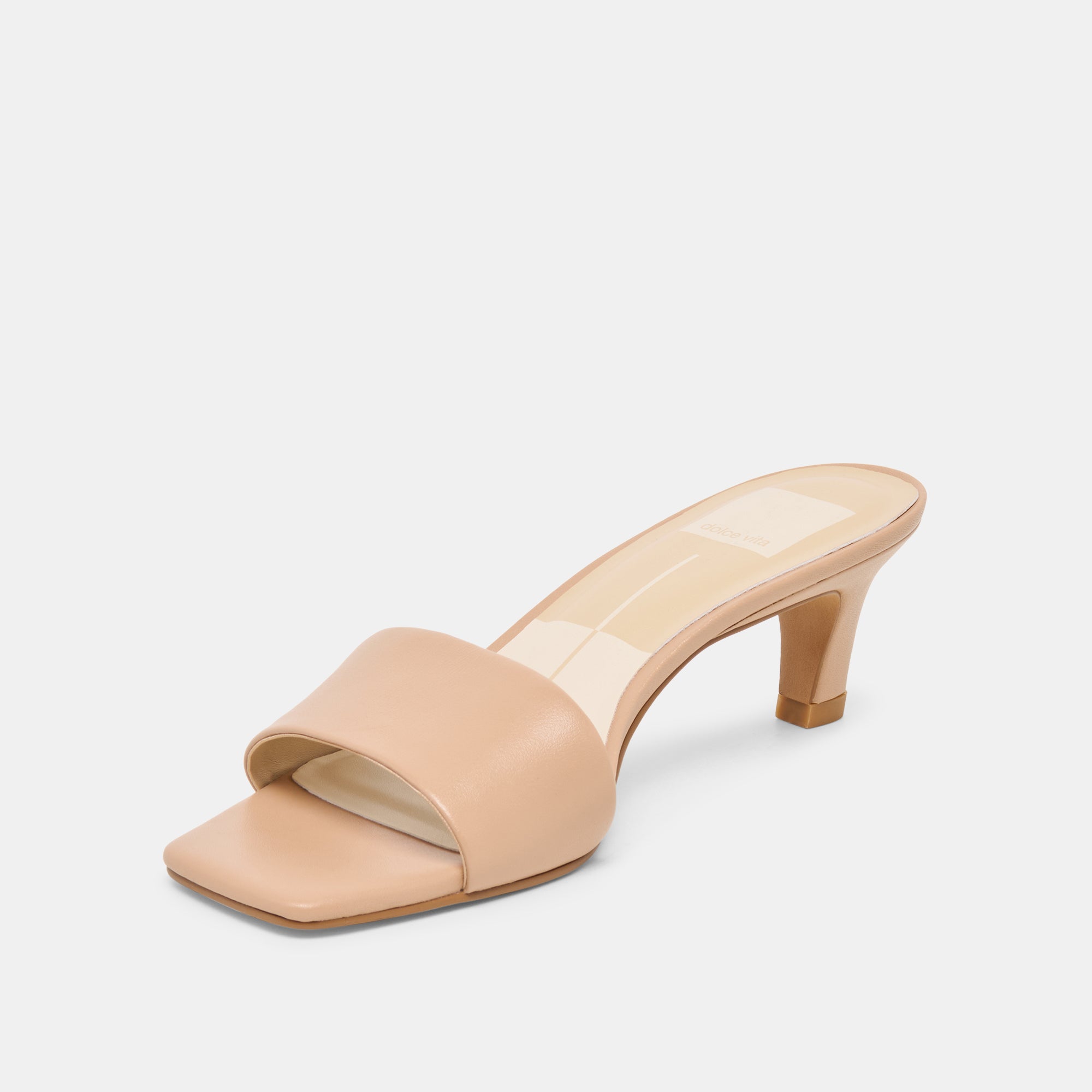 REXA HEELS LIGHT TAN LEATHER - Image 4
