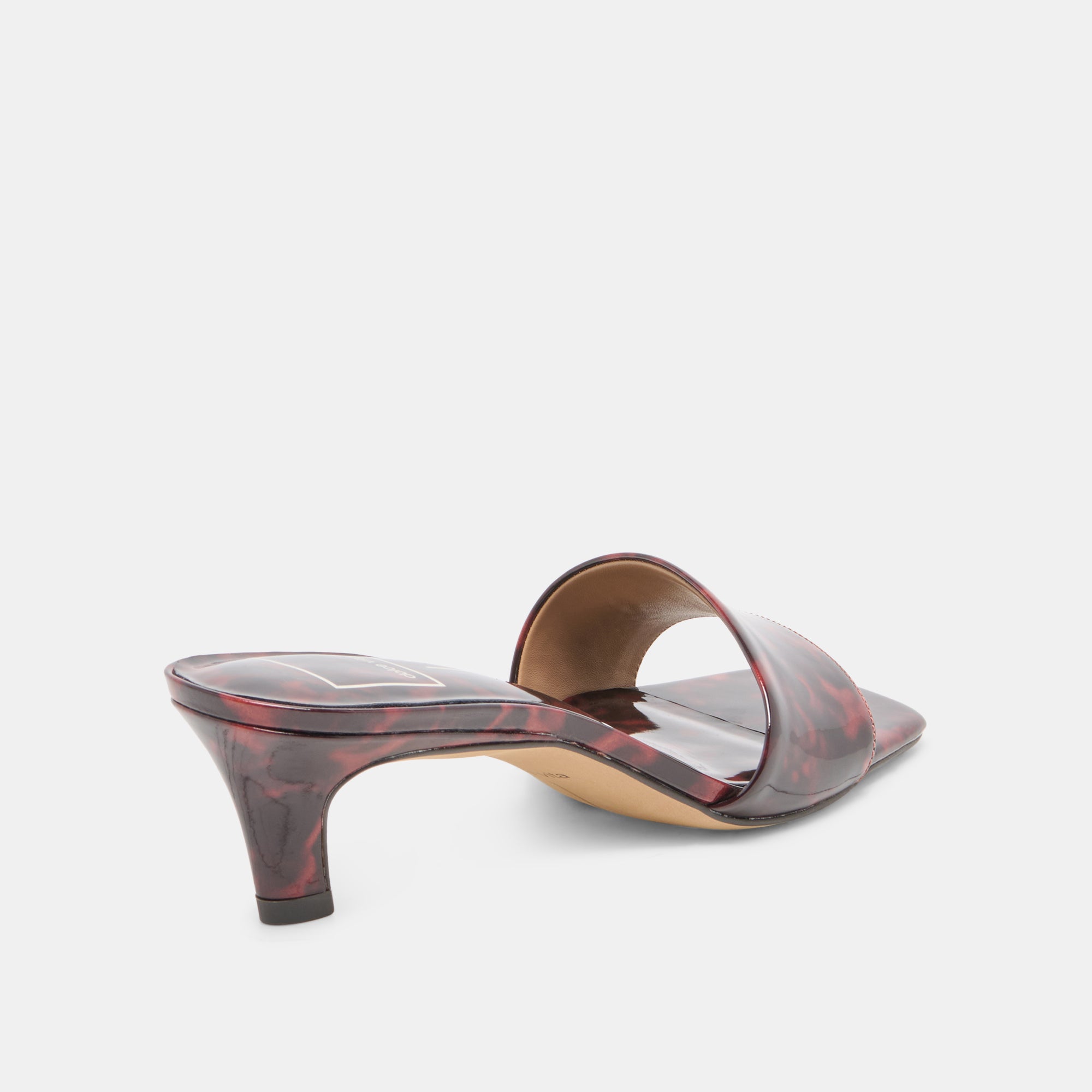 REXA HEELS TORTOISE PATENT LEATHER - Image 3