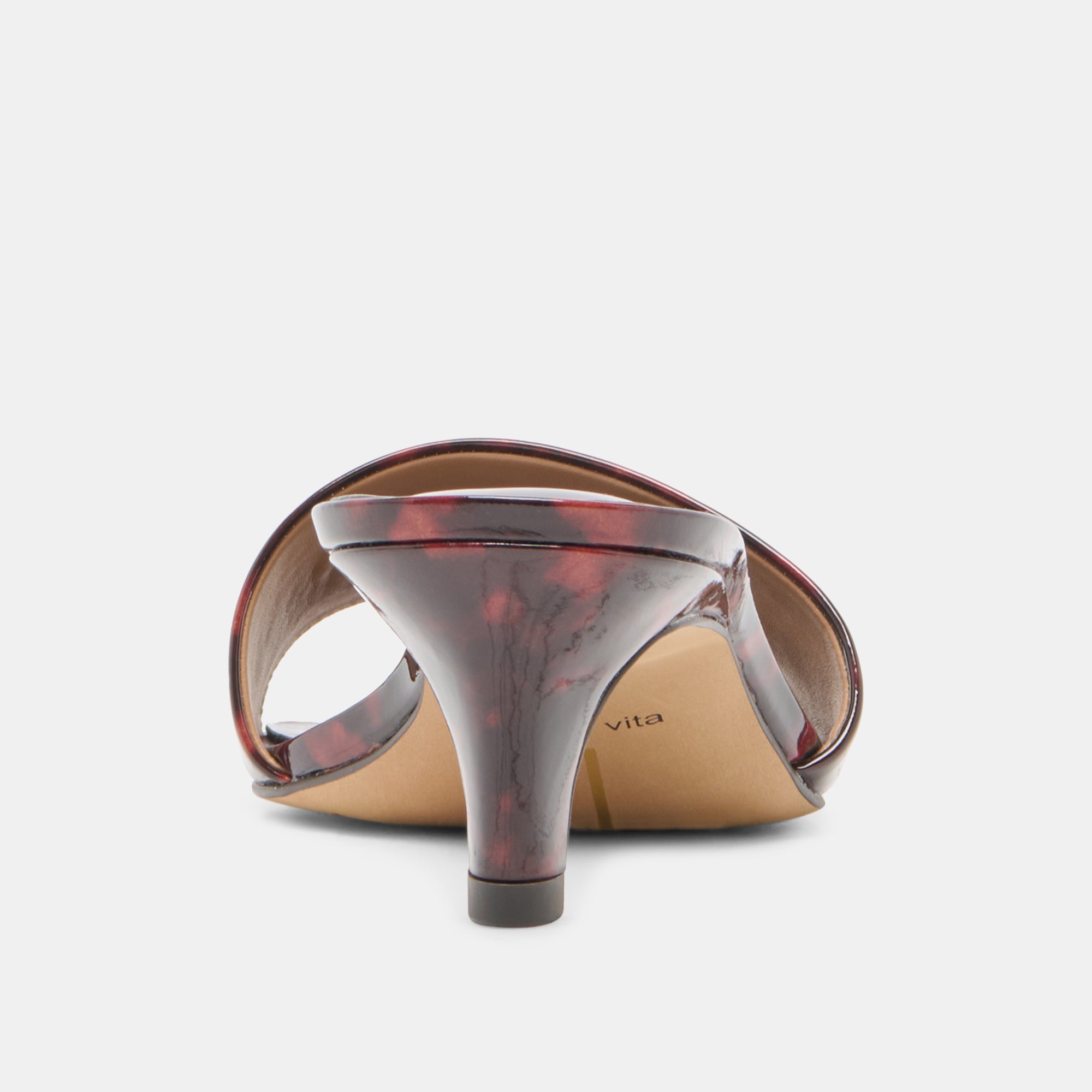 REXA HEELS TORTOISE PATENT LEATHER - Image 7