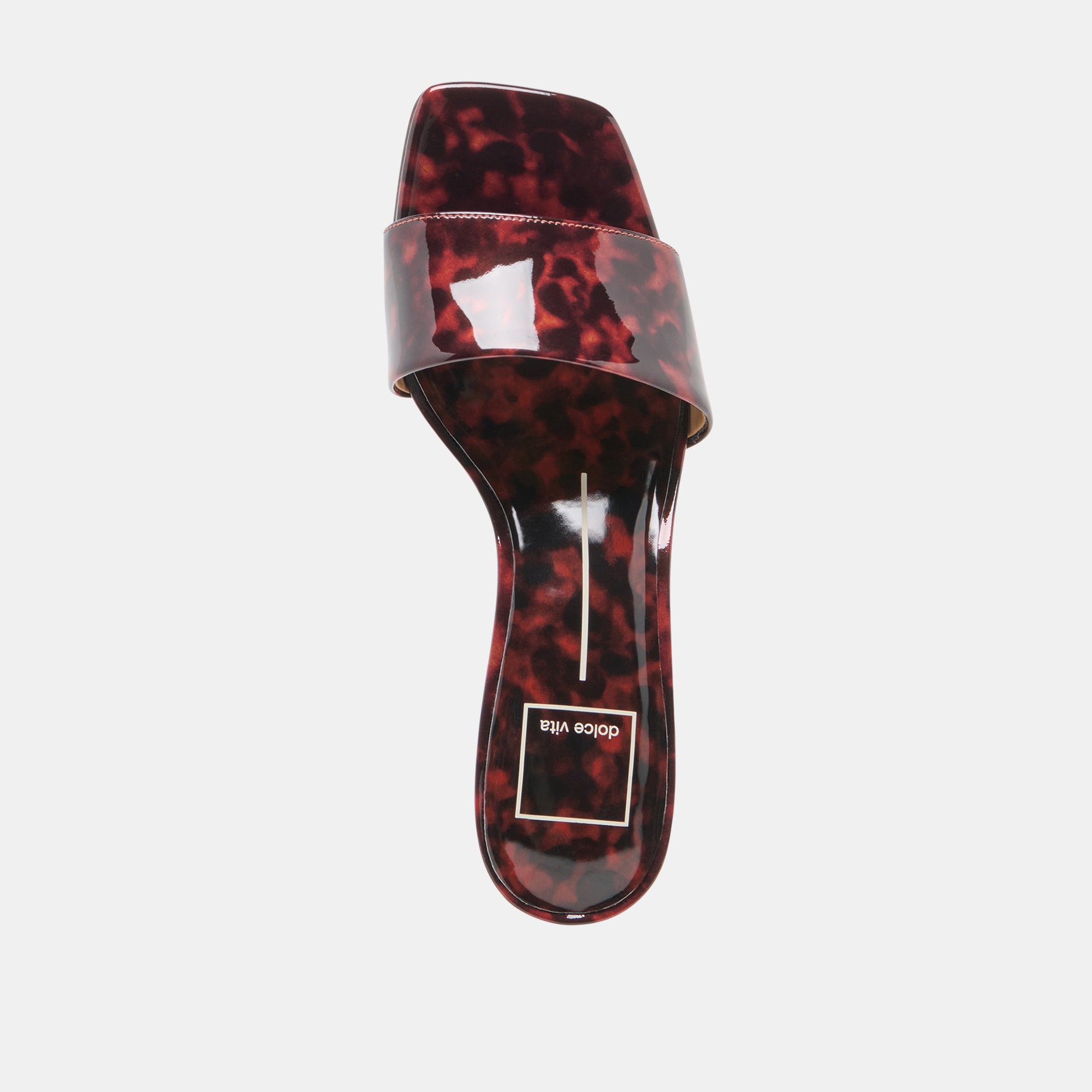 REXA HEELS TORTOISE PATENT LEATHER - Image 8